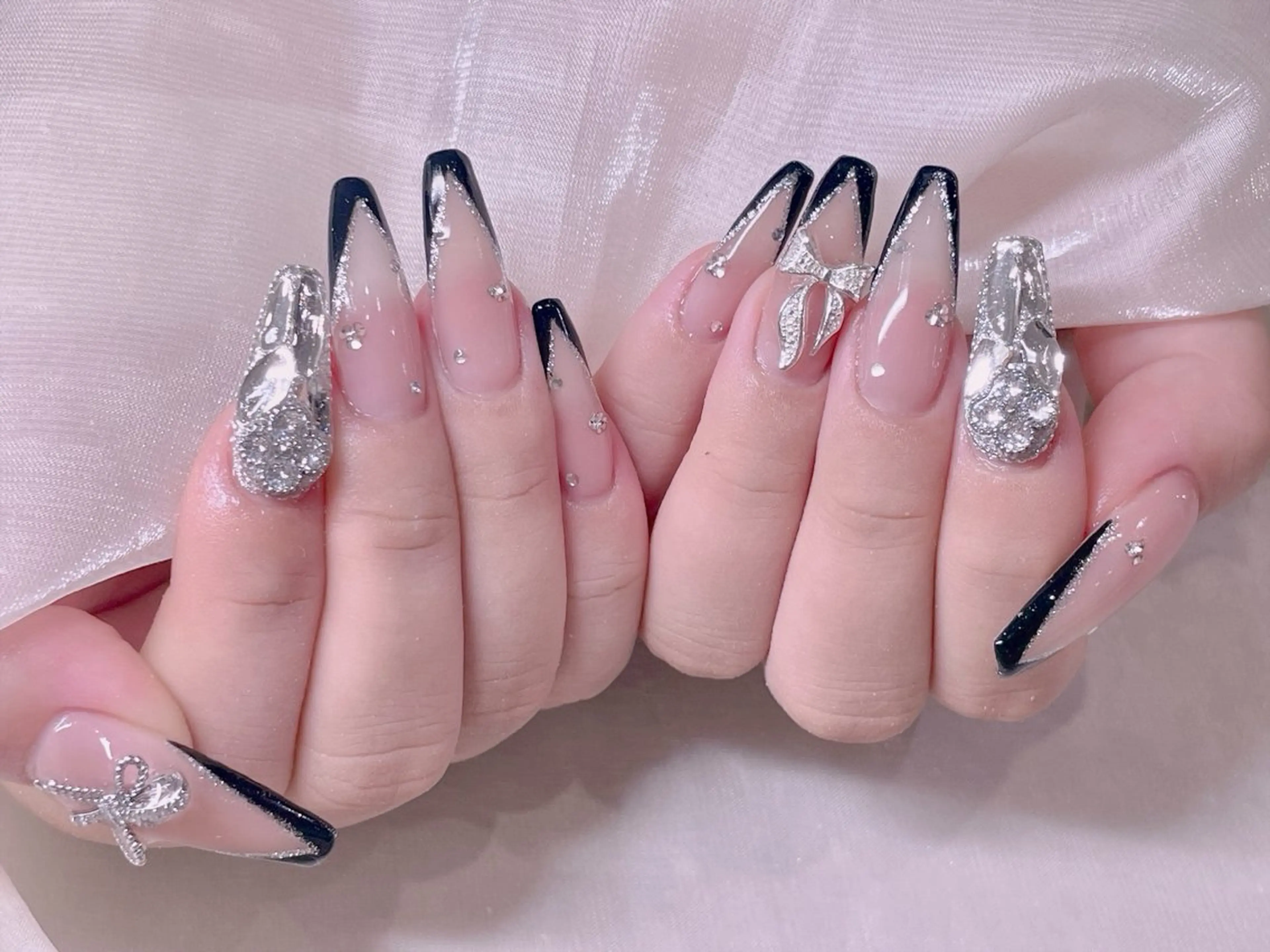 ネイル ハンドネイル 長さだし専門店 M2　rikaのネイルデザイン