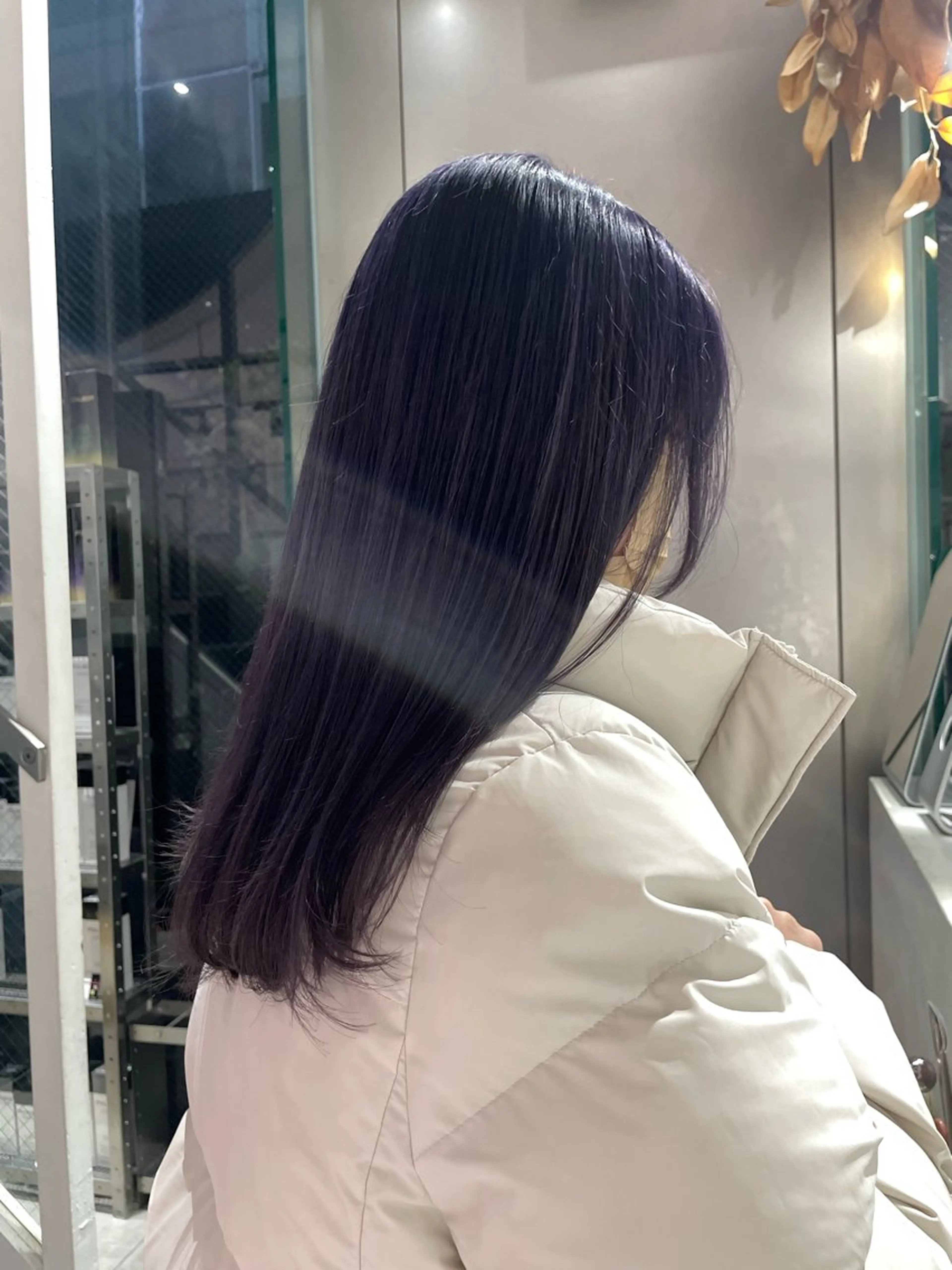 セミロング オノ テンタのヘアスタイル