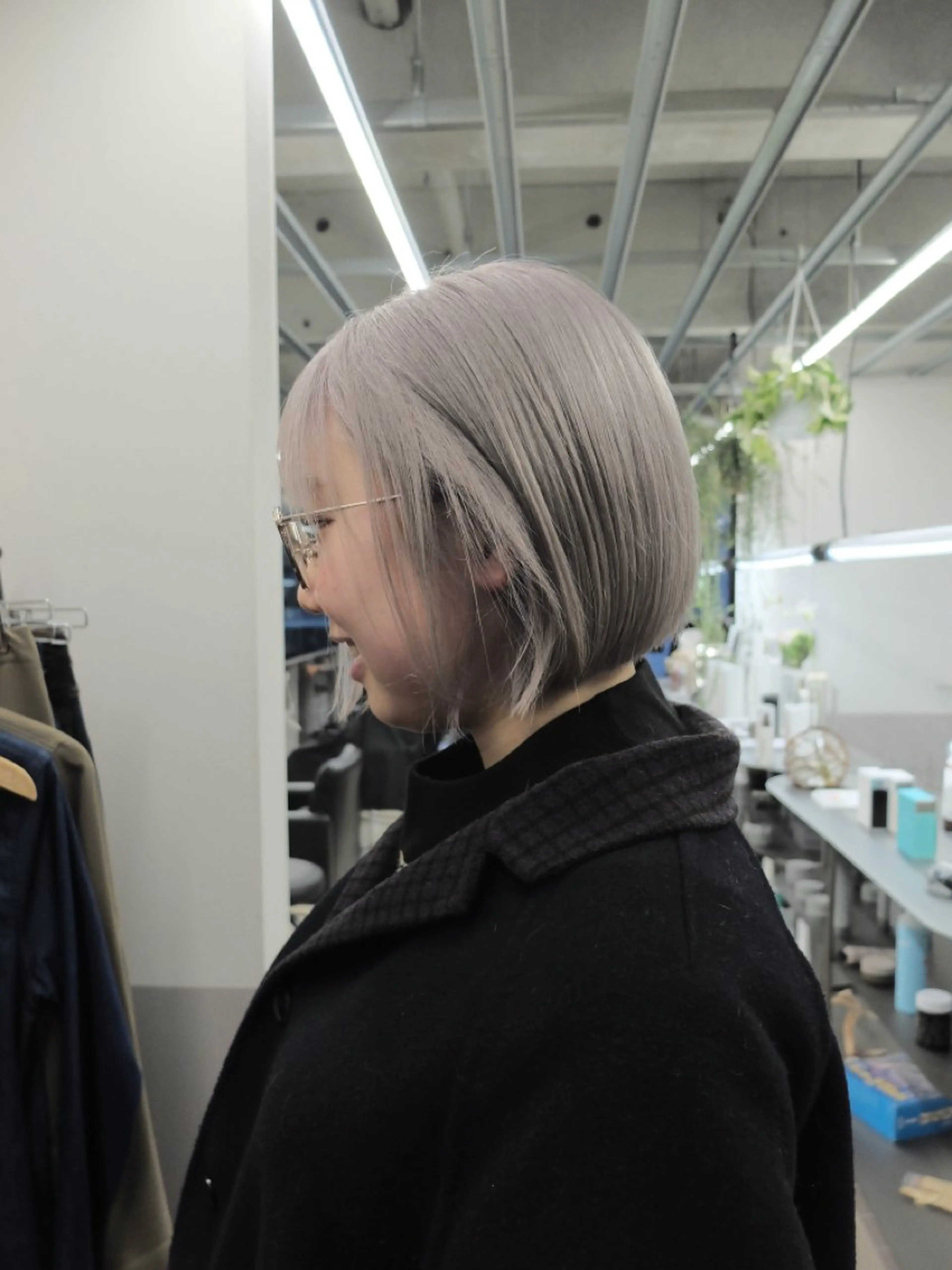 ショート カラー ヘアカラー ダブルカラー/ ケアブリーチ/クニトのヘアスタイル