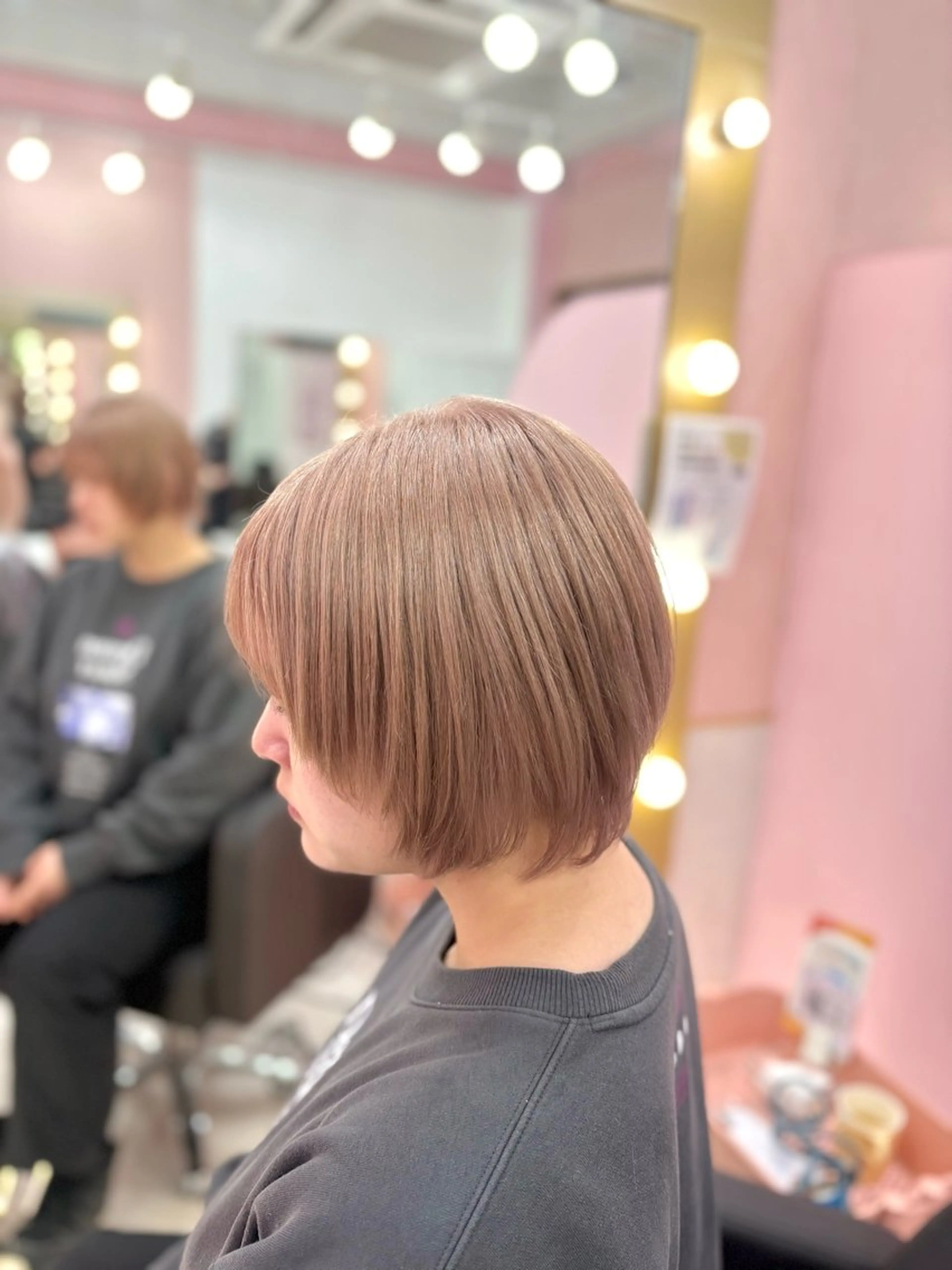 ショート カラー 甘ふわgirly🎀 ハイトーン🤍Ramのヘアスタイル