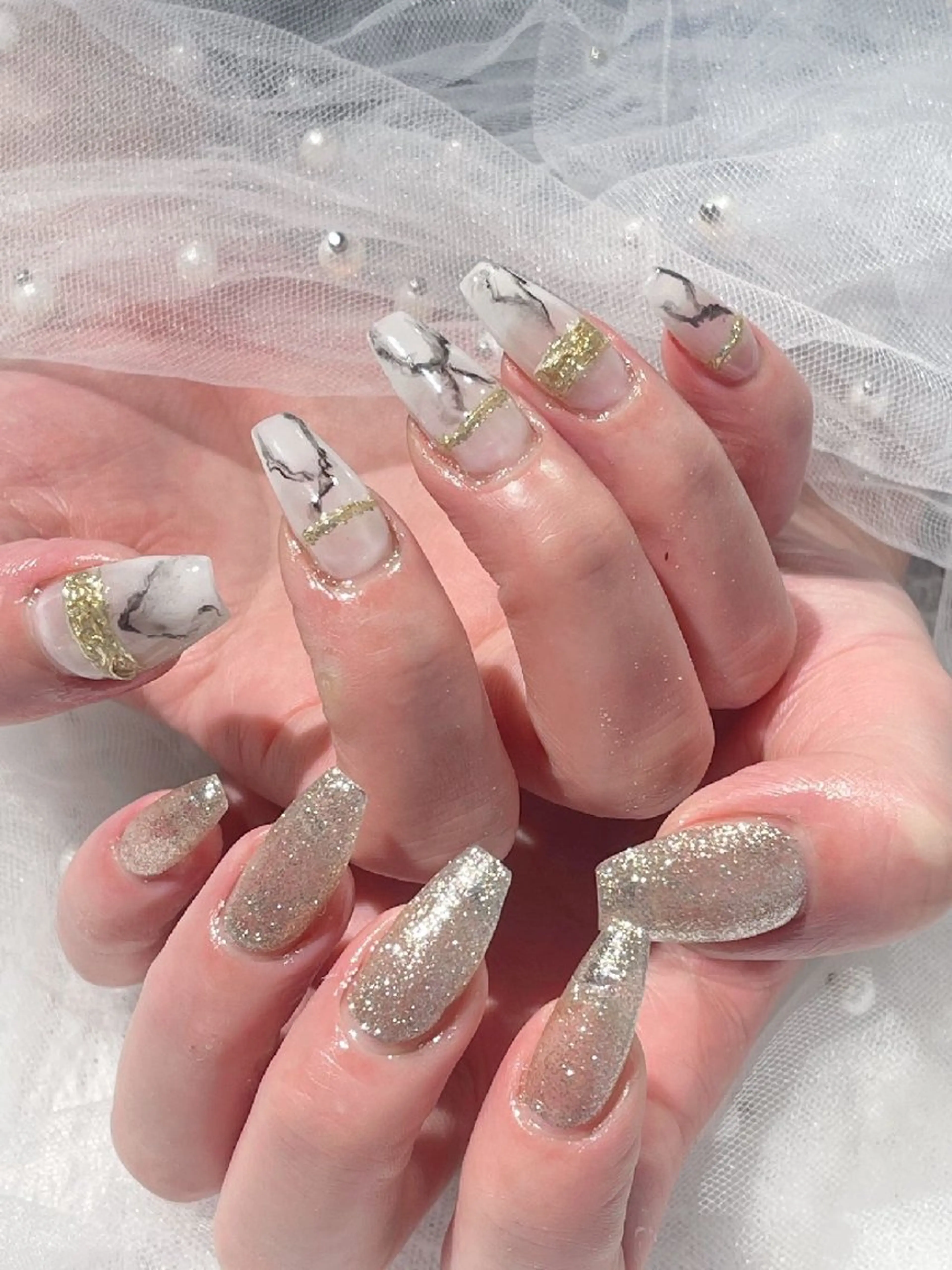 セミロング ninabeauty 新宿のネイルデザイン