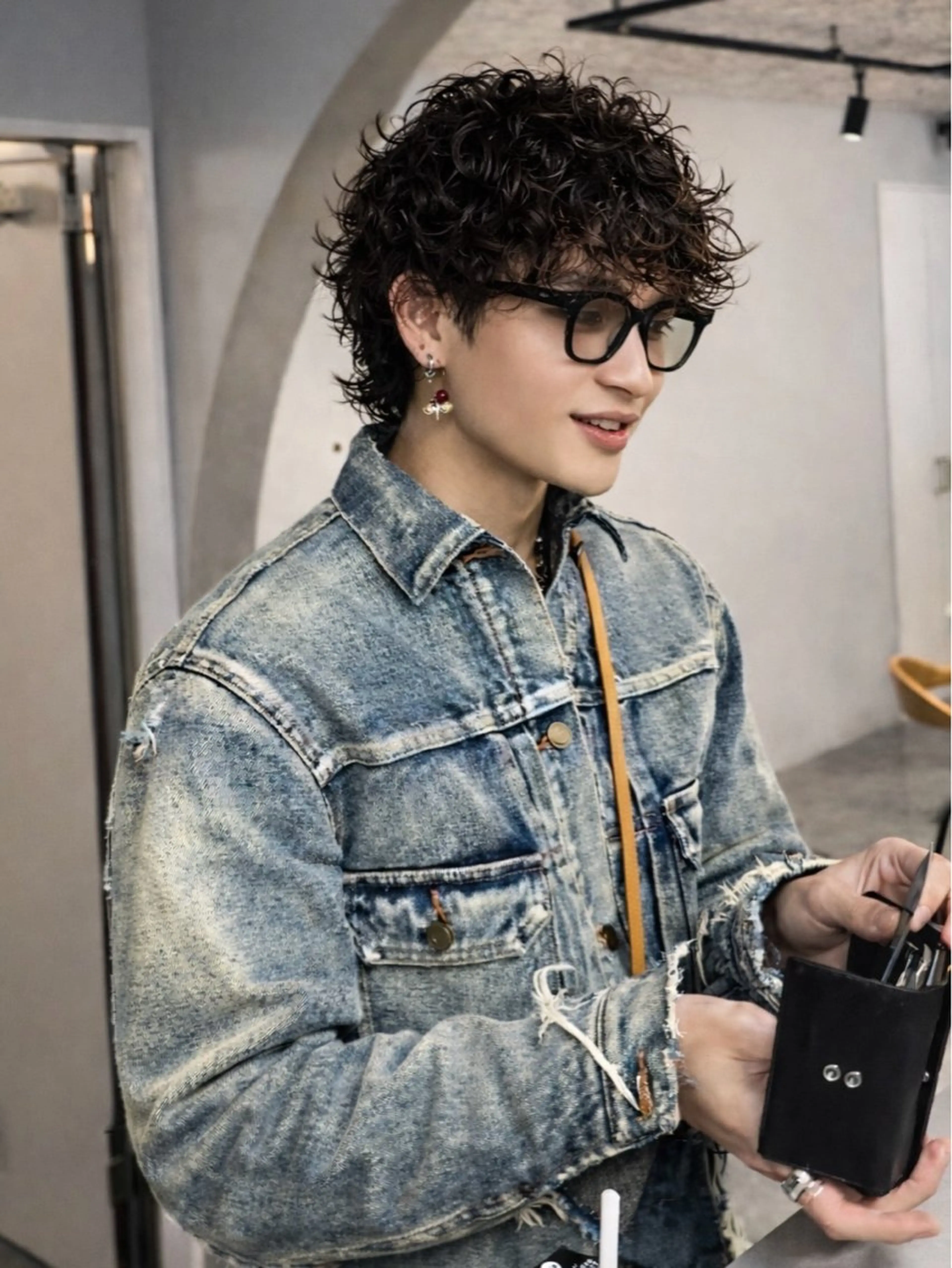 パーマ メンズ 撮影モデル募集中 カット/パーマのヘアスタイル