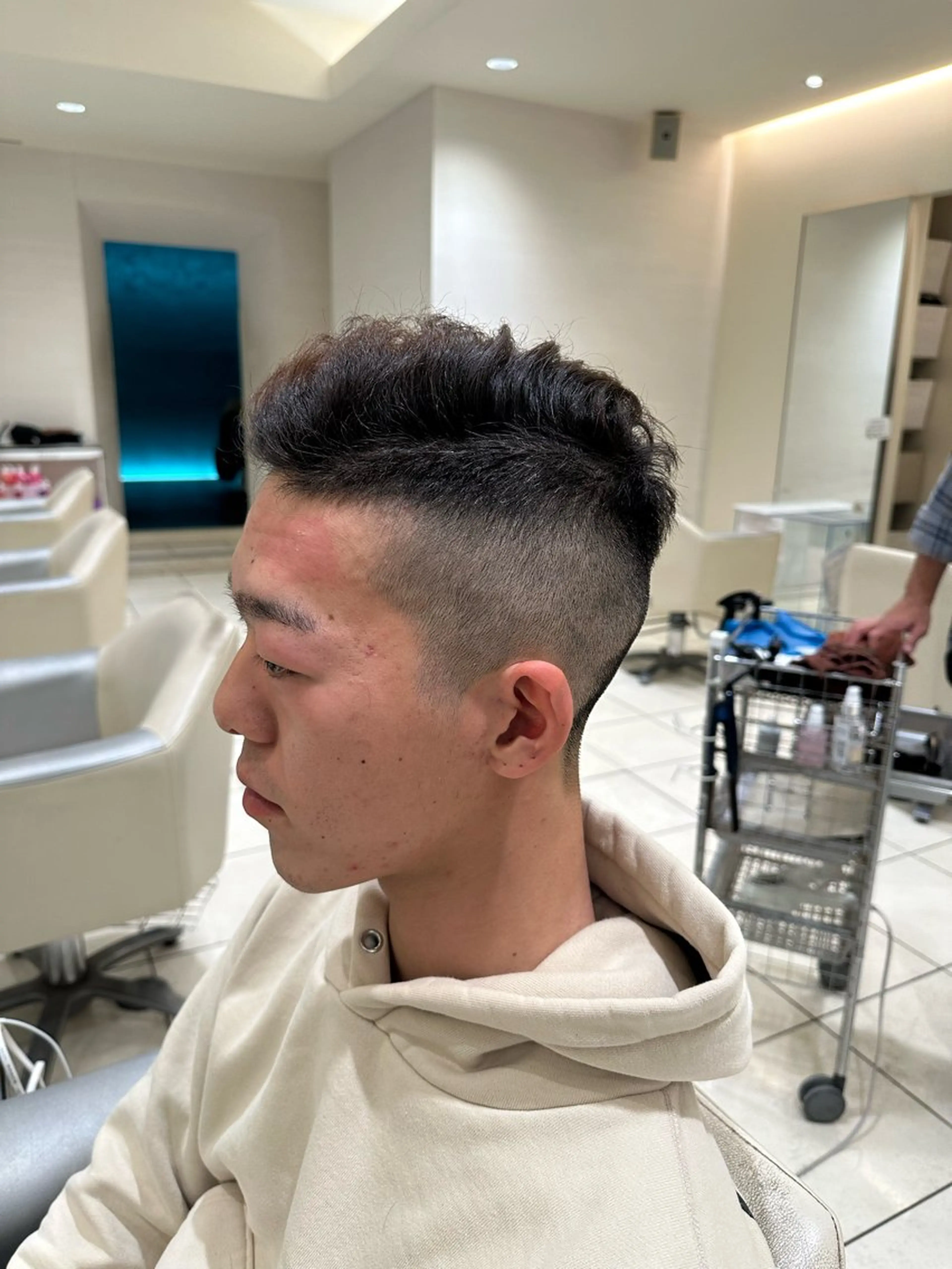 メンズ MODE K's eau松下仁美のヘアスタイル