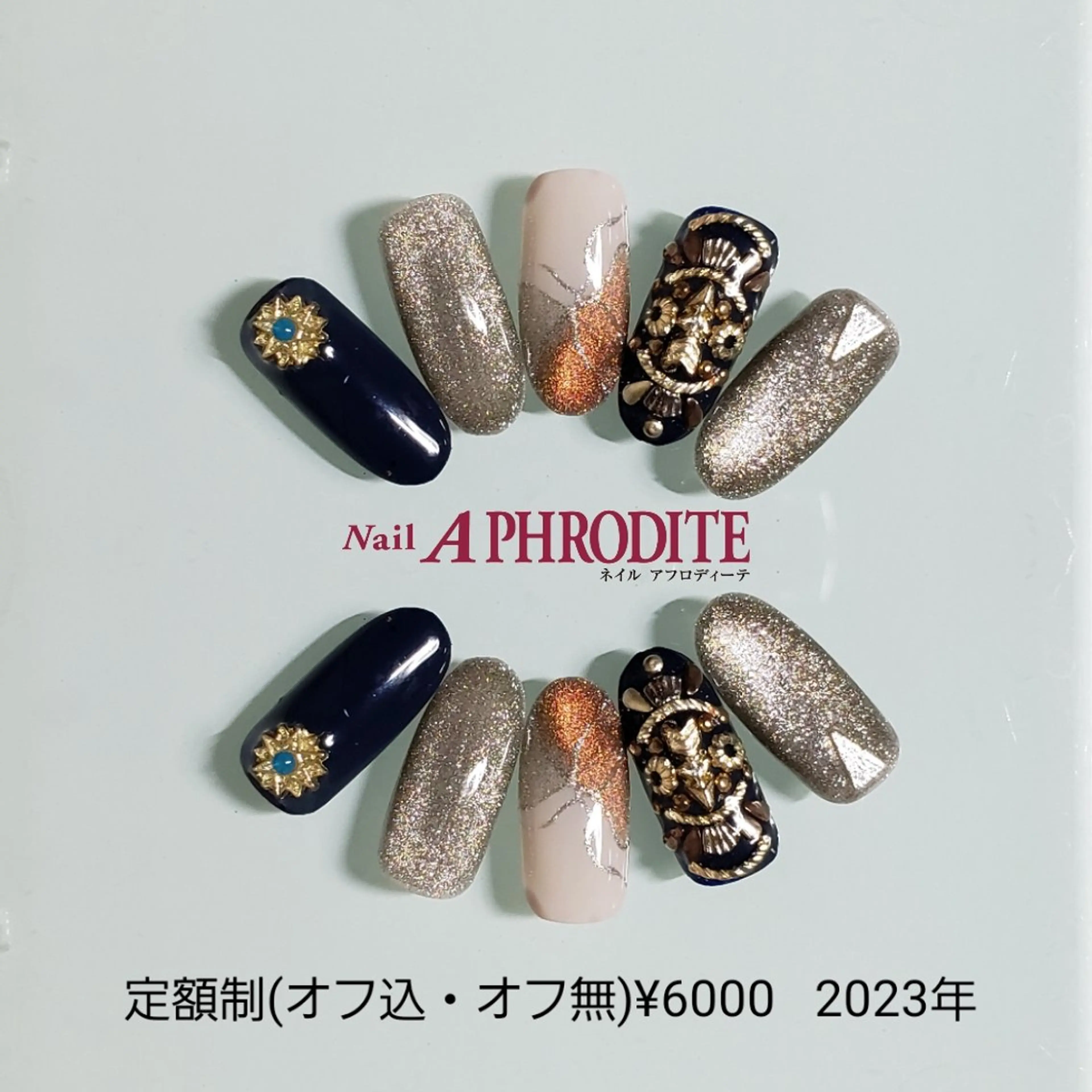 ネイル クリアネイル ジェルネイル ソフトジェル ハンドネイル Nail  Aphroditeのネイルデザイン