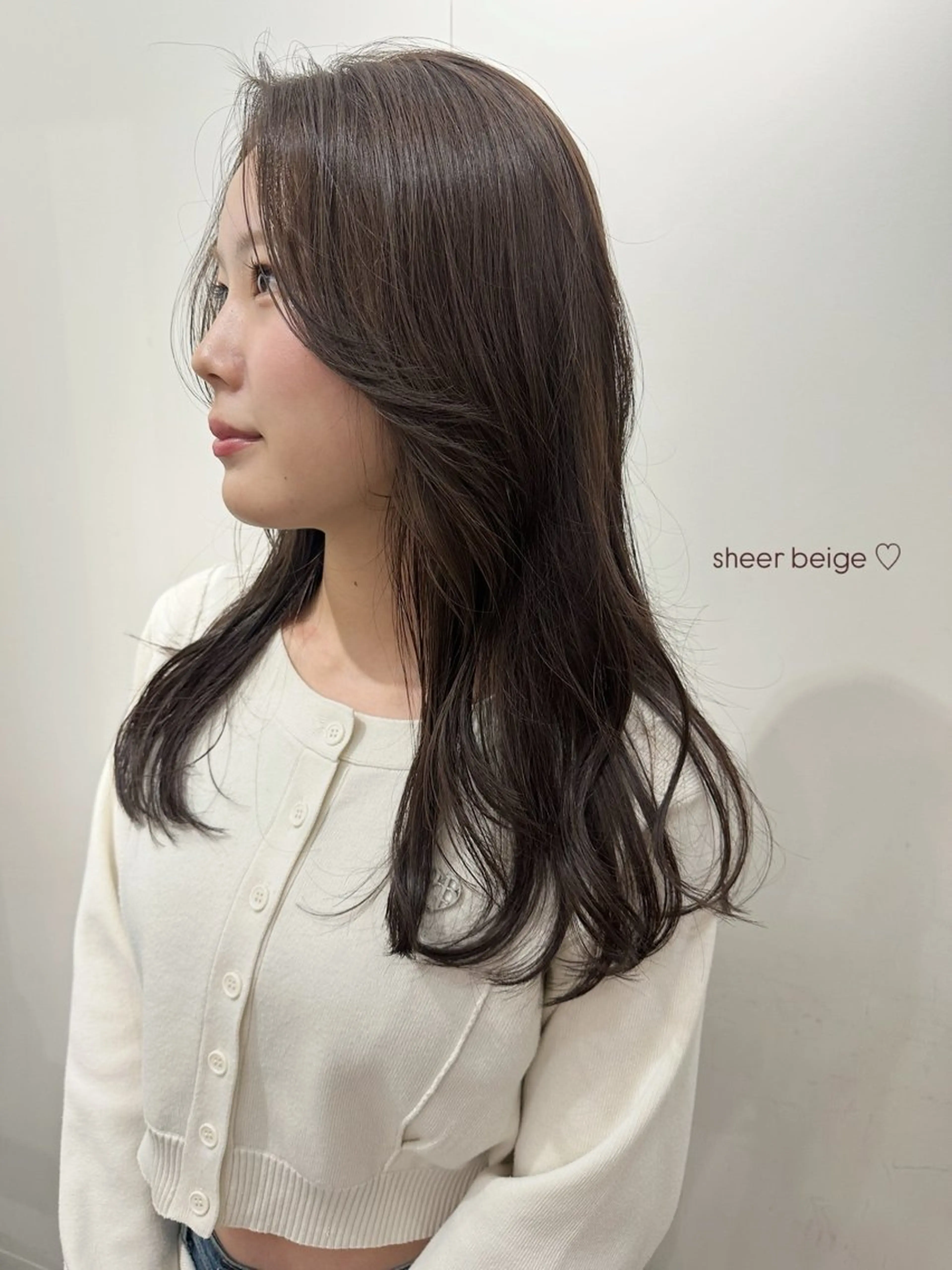 ロング ヘアカラー レイヤーカット‎🤍 /ともえ🤎🧸のヘアスタイル