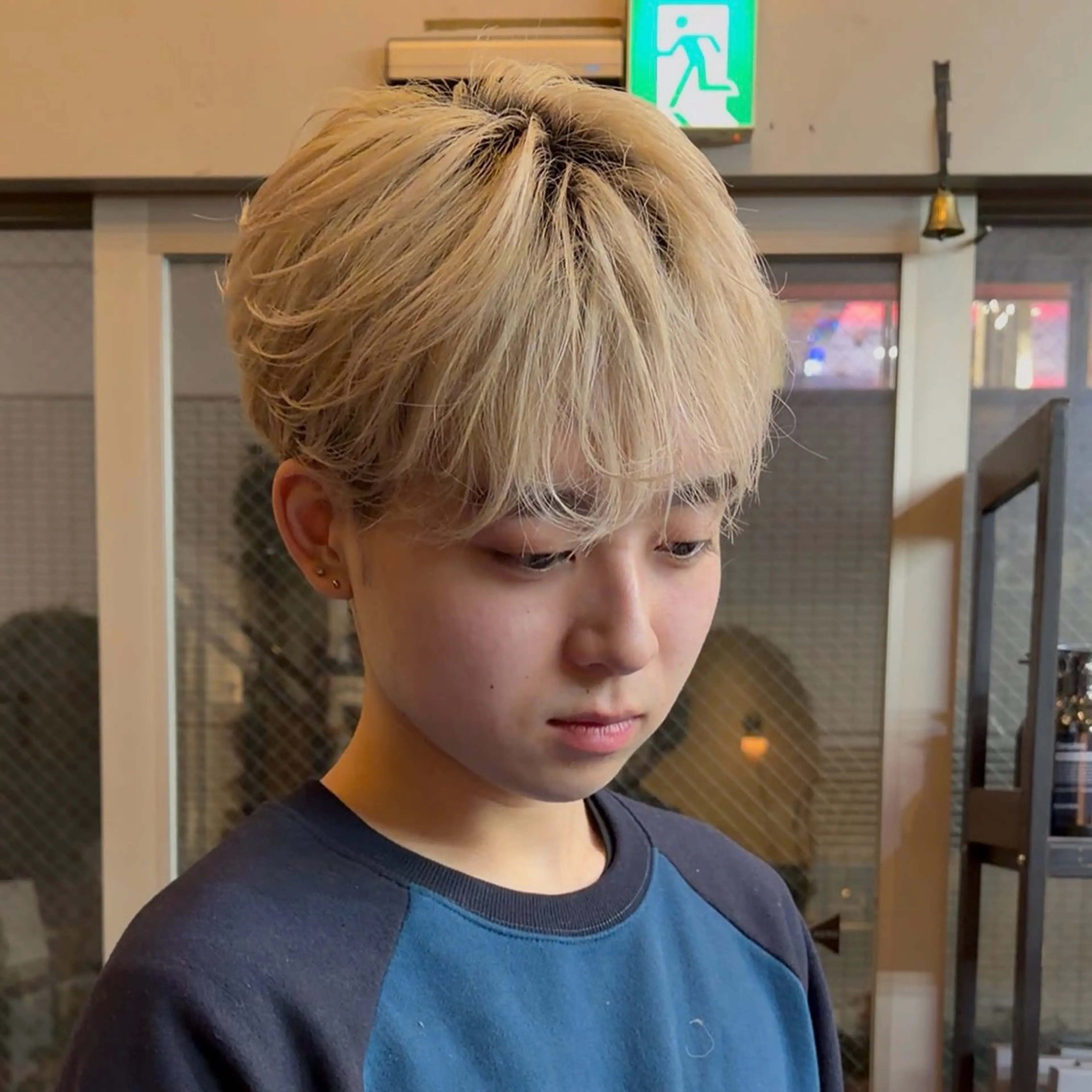 ショート カラー メンズ HAREKE loopidea所属・【men's】 ハレケ／レイのヘアスタイル