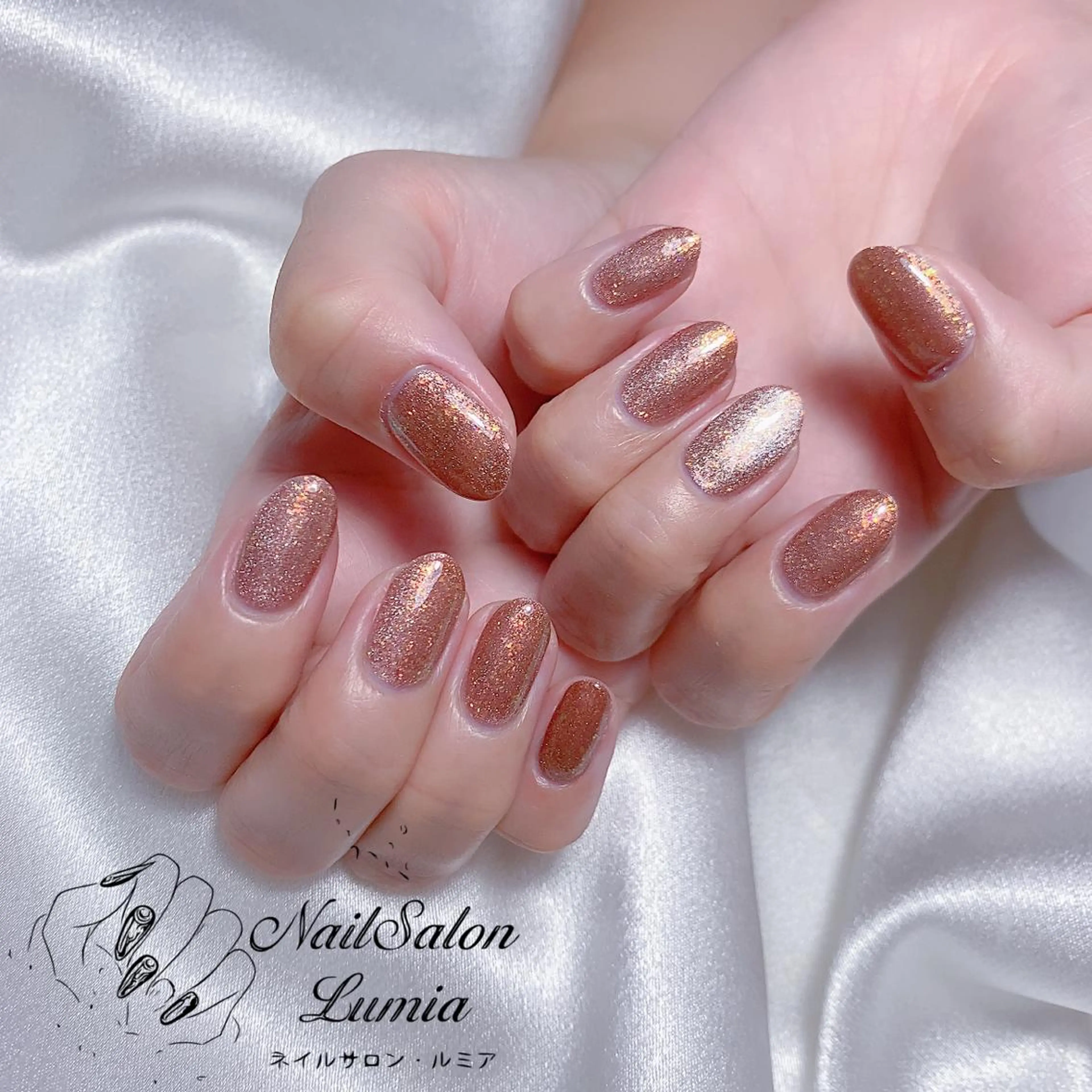 ネイル ハンドネイル ネイルサロン ルミア Lumia 店長のネイルデザイン