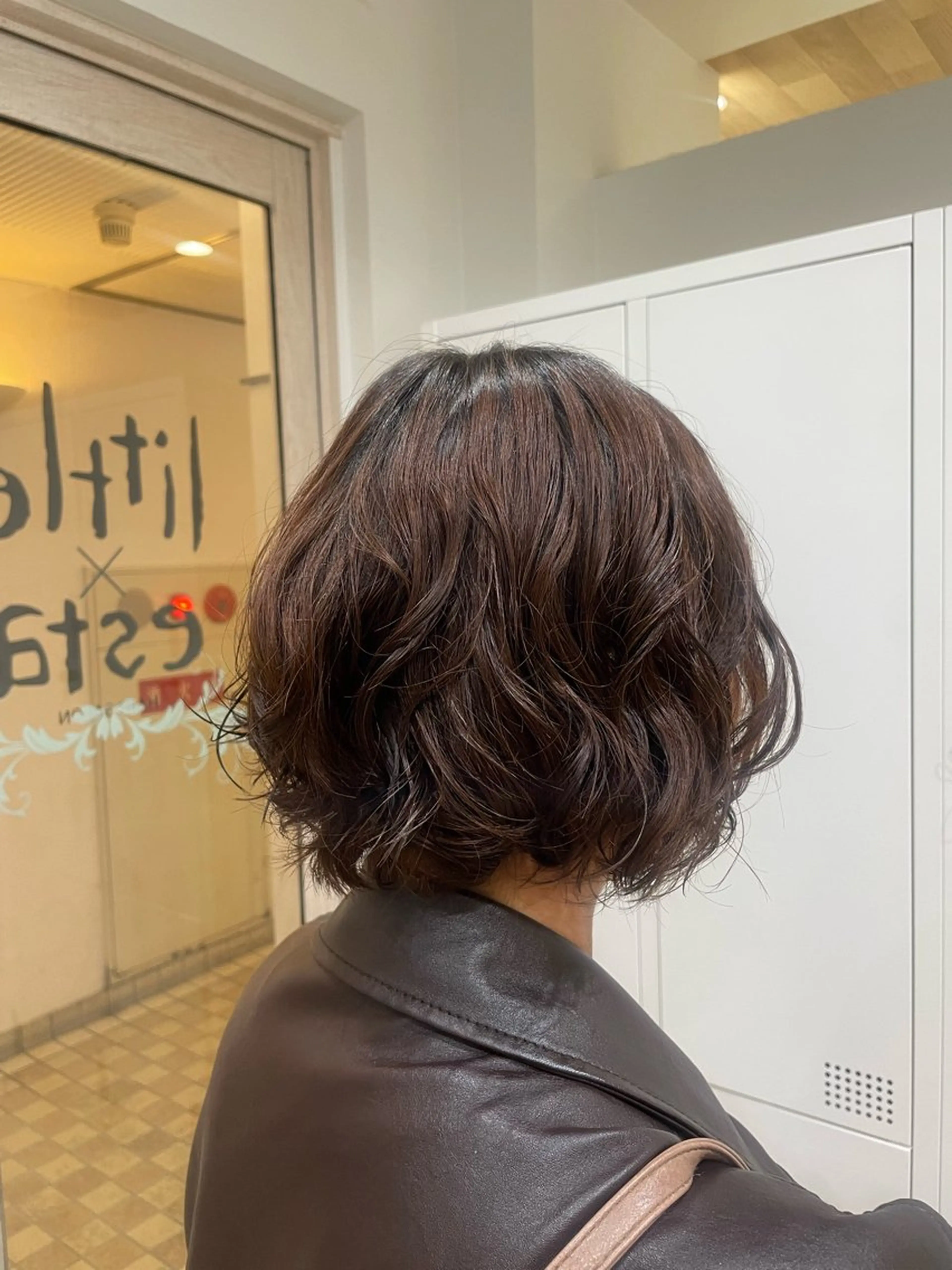 ショート パーマ パーマ littleesta ASAのヘアスタイル