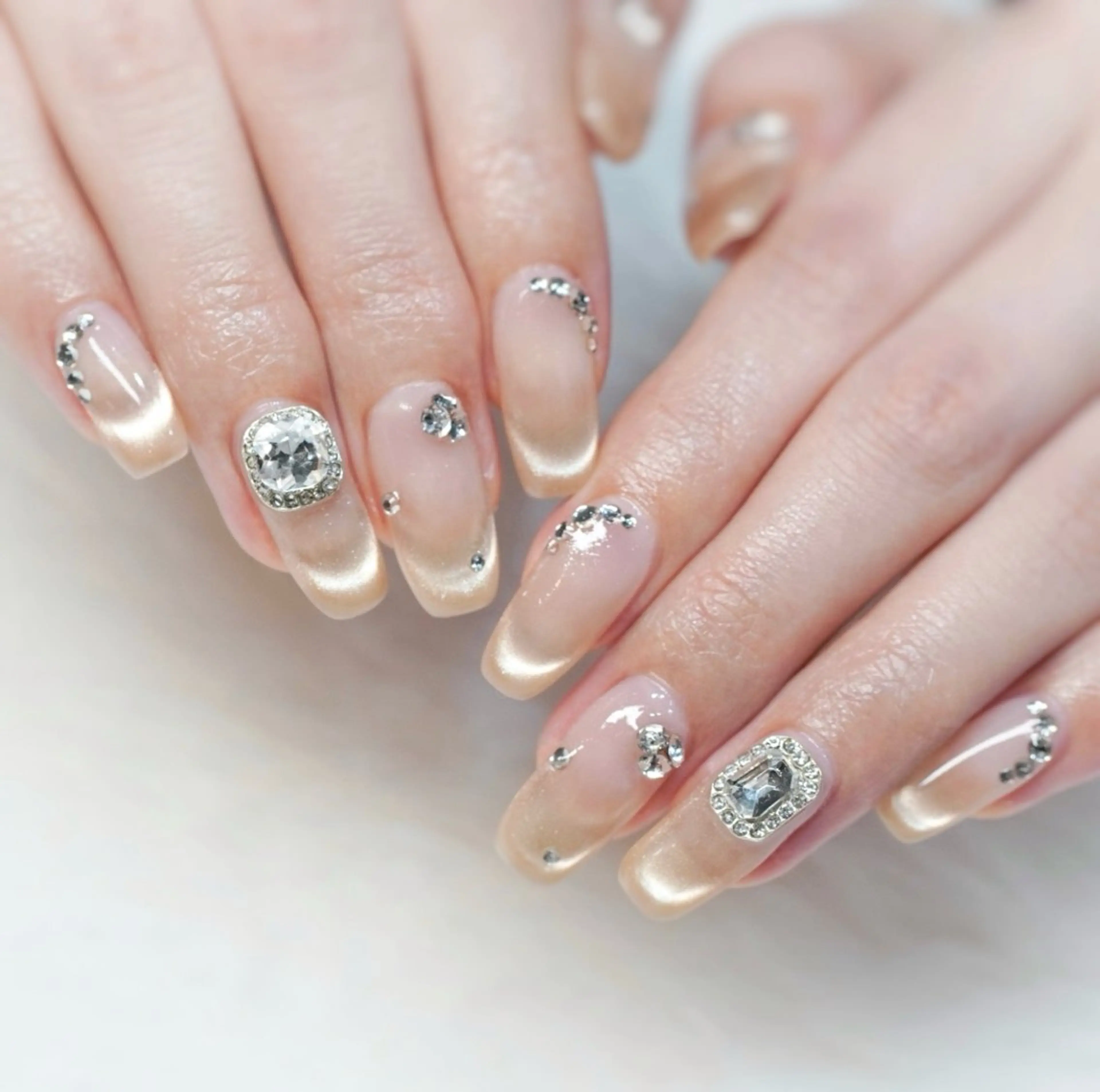 ロング ハンドネイル Re nail所属・Re nailのネイルデザイン