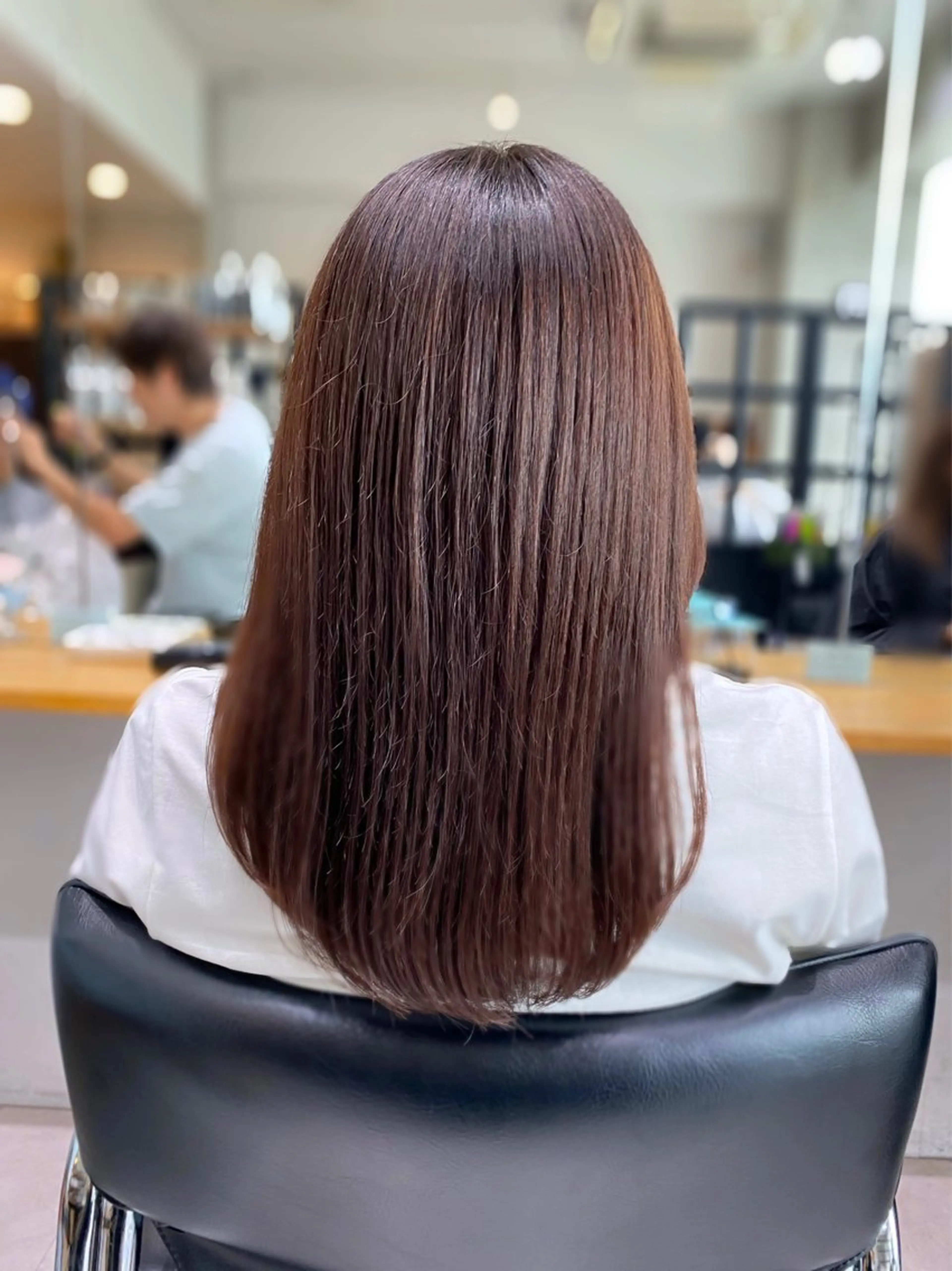 セミロング カラー 𣘺夲友梨/ メンズ/恵比寿のヘアスタイル