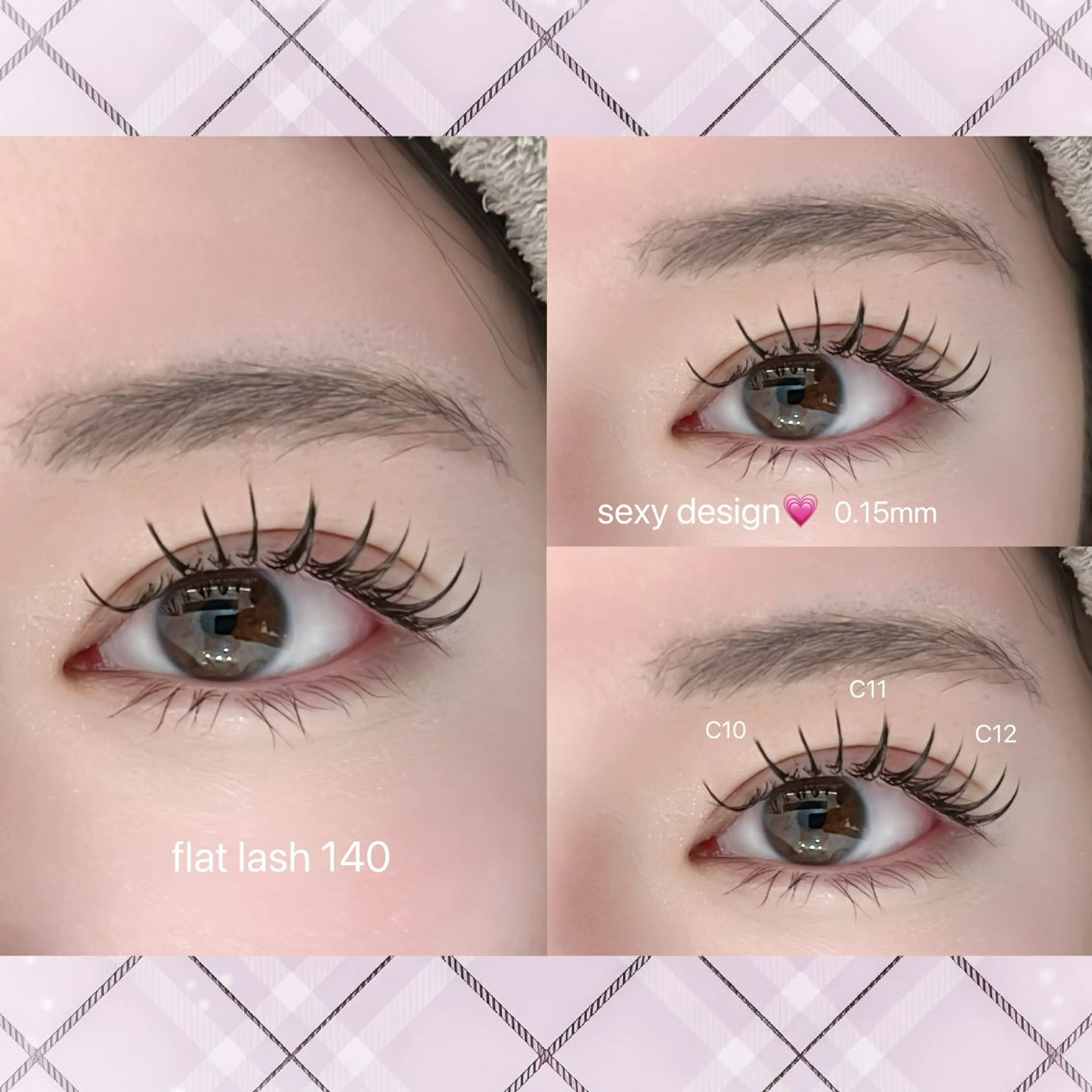 マツエク・マツパ Rinata所属・kaede 🐹のマツエク・マツパデザイン