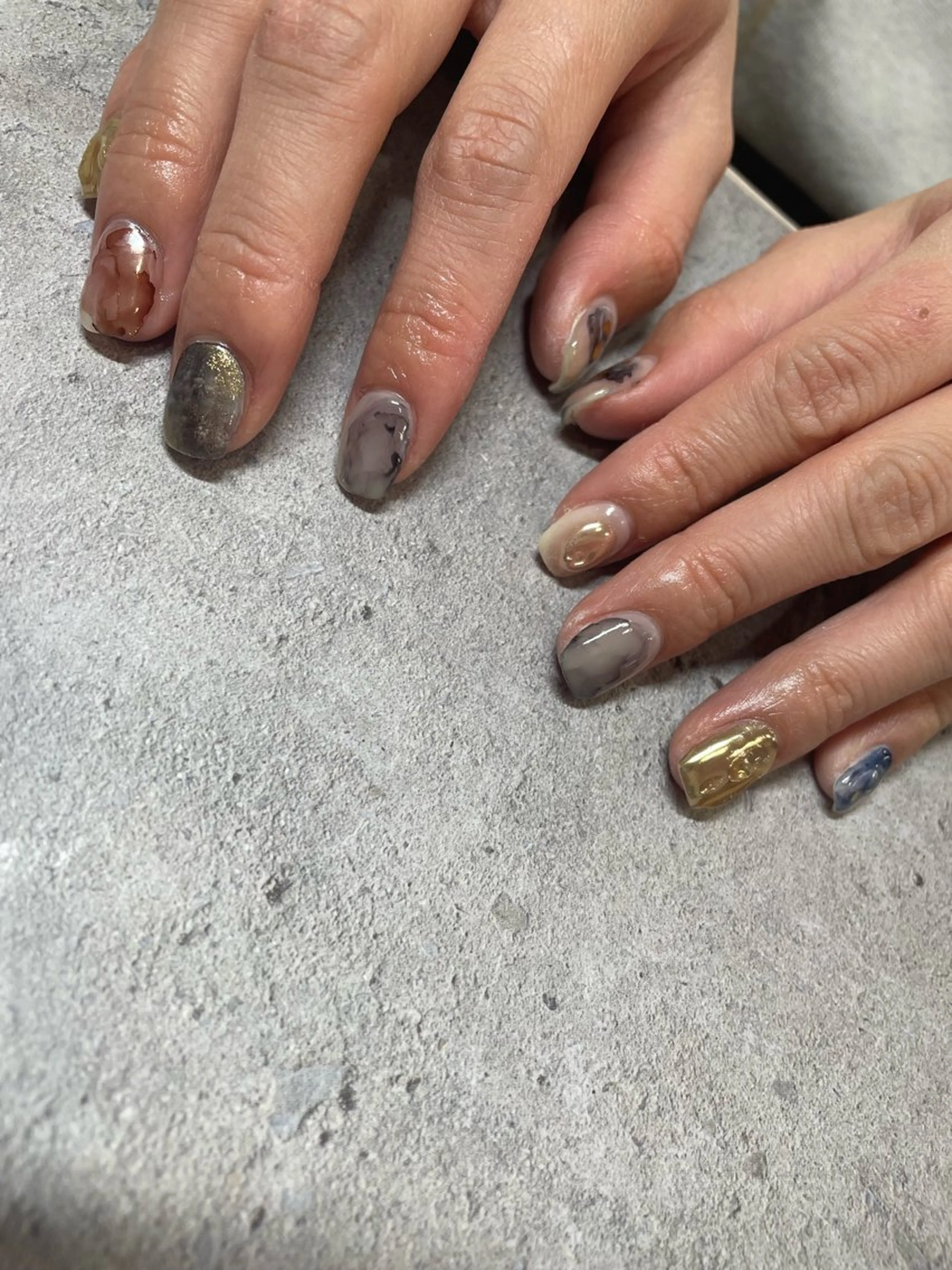 ネイル ハンドネイル フットネイル 🌕akuri🌖 nuance/専門のネイルデザイン