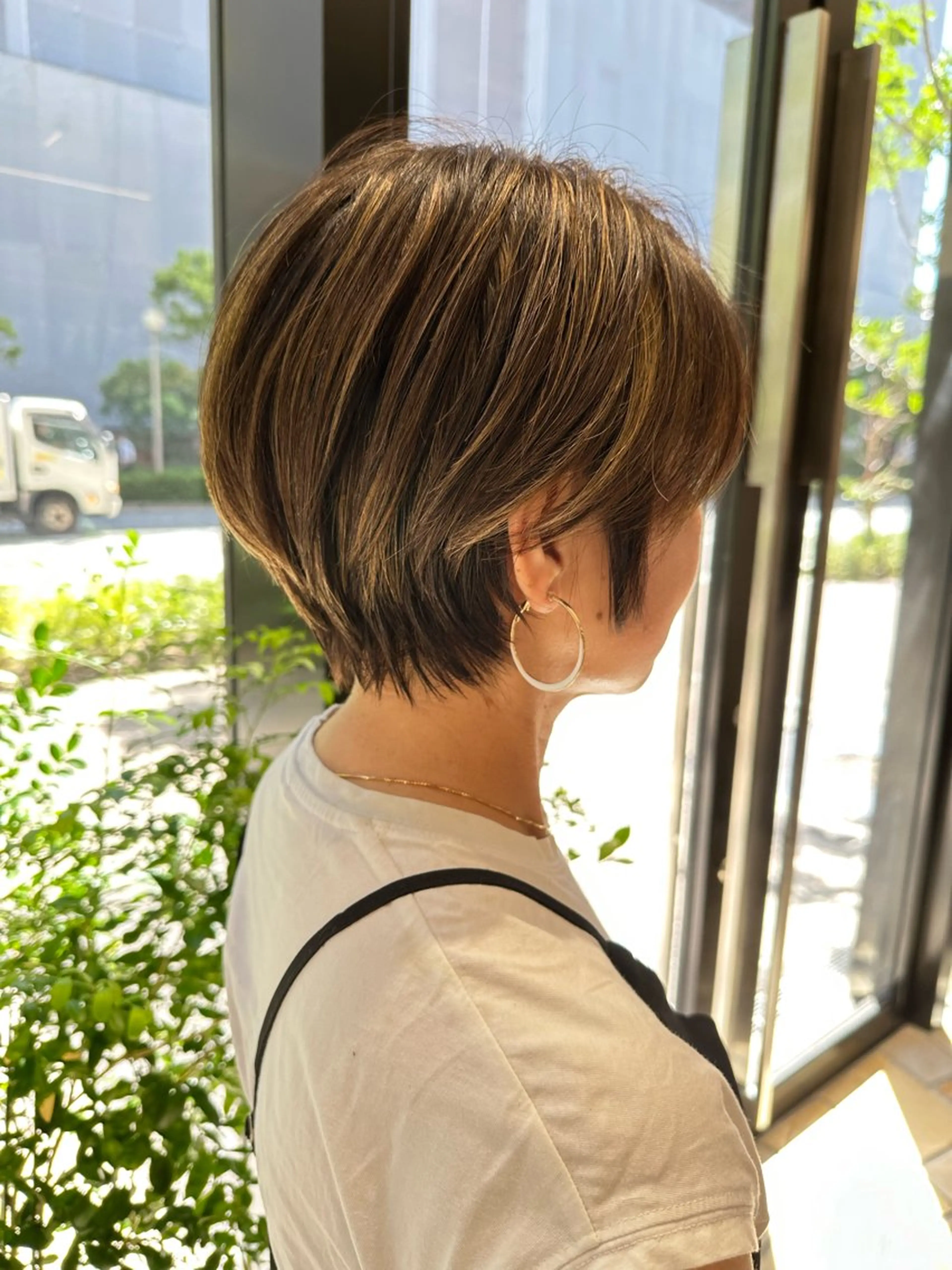 ショート GIEN 西宮ガーデンズプラス所属・中尾 碧斗のヘアスタイル