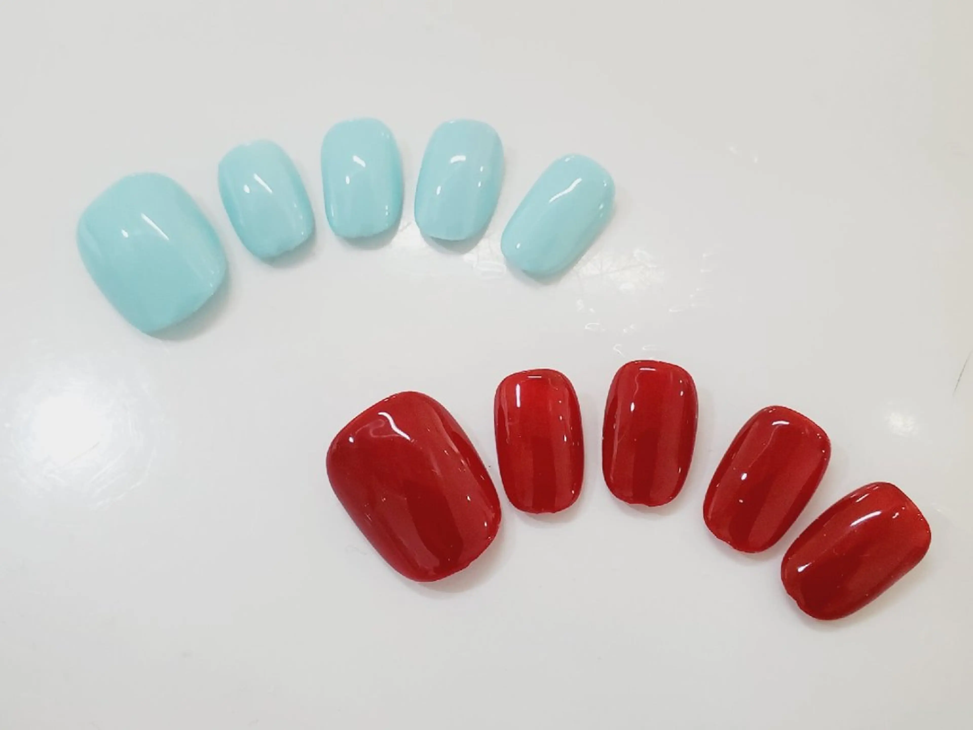 オフ込み◆フットワンカラーネイル(ジェル)!の写真