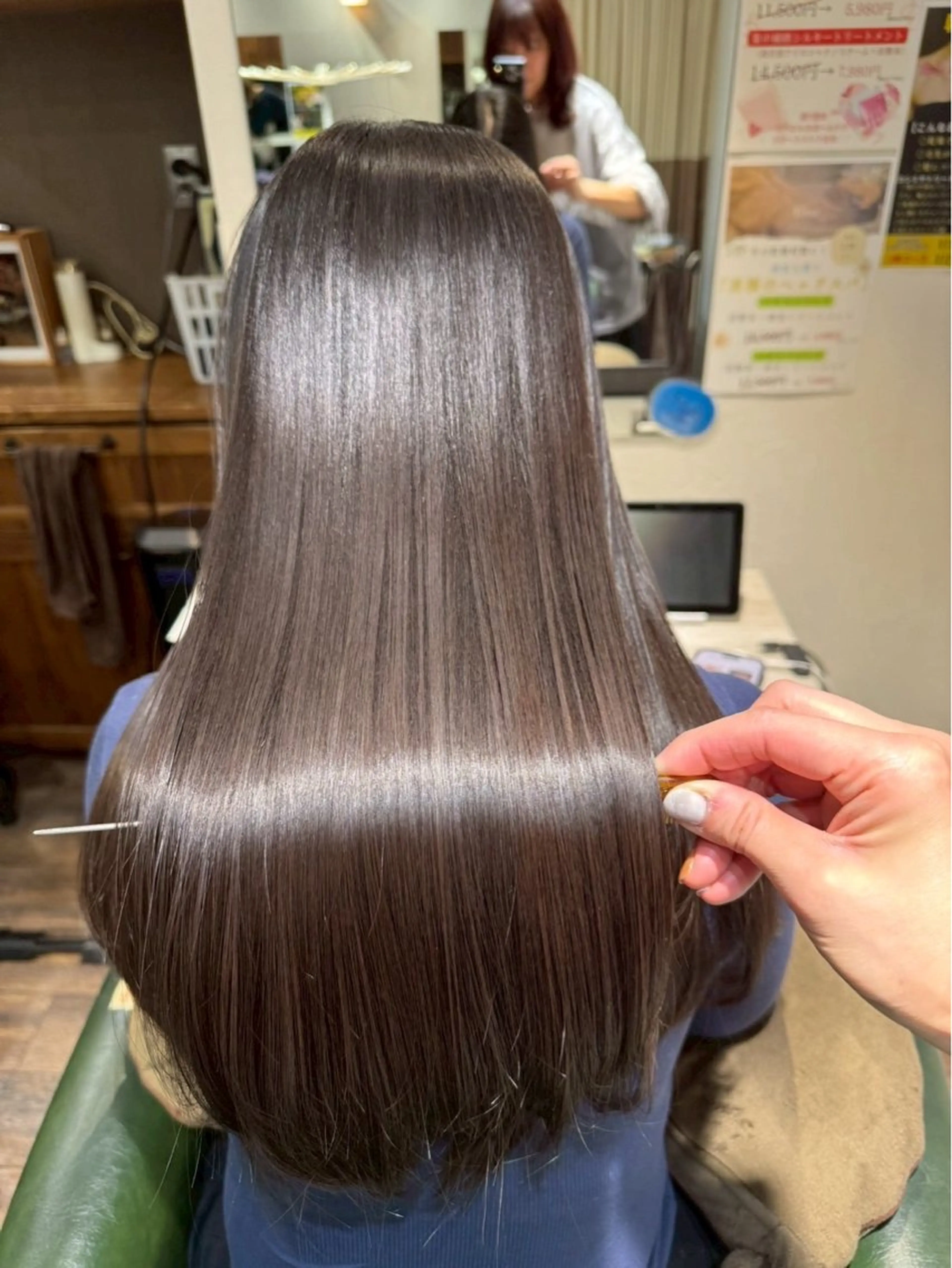 ロング Alma所属・髪質改善ストレート/ 廣瀬のヘアスタイル