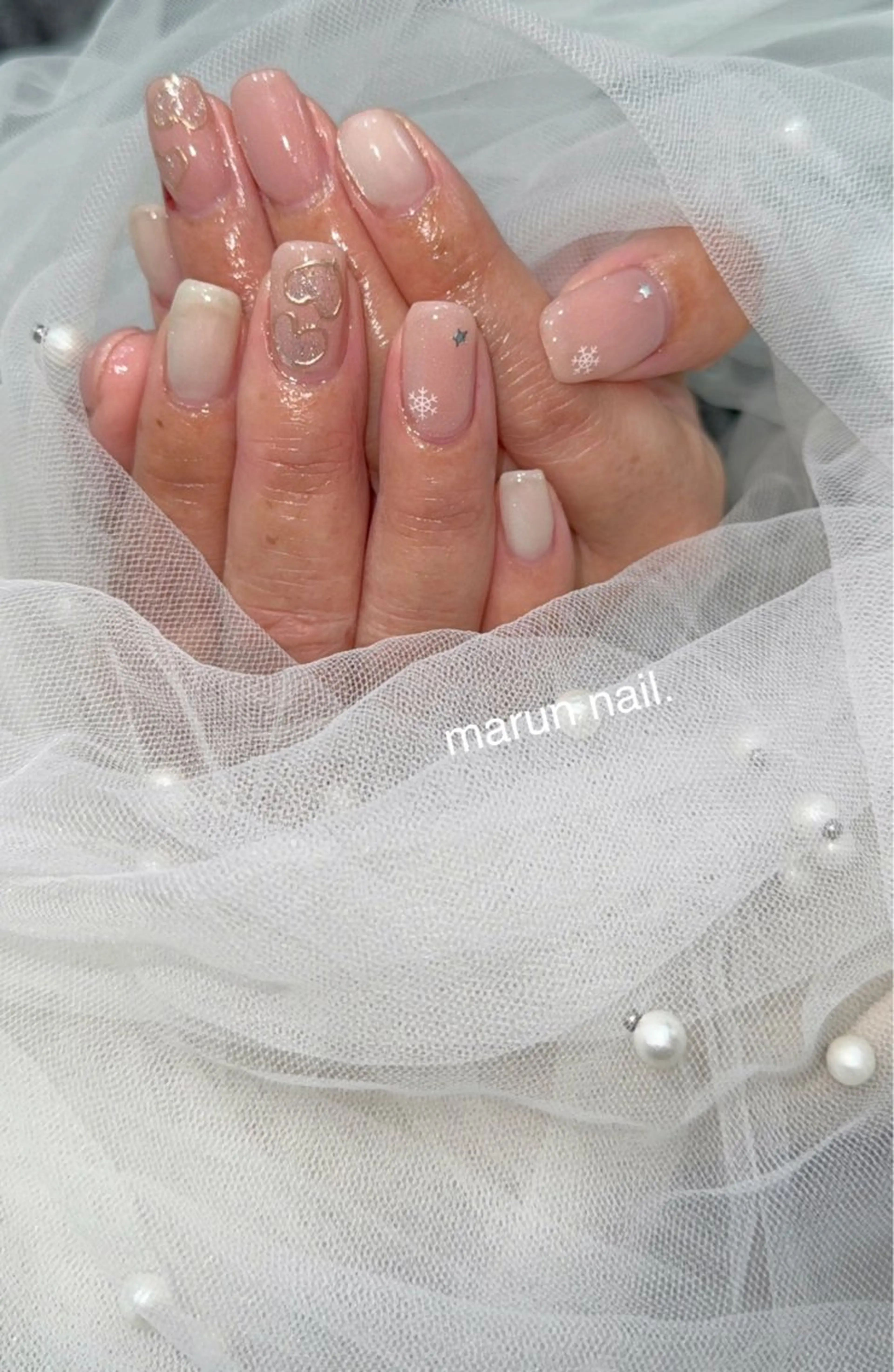 ネイル ハンドネイル marun._ megumi.のネイルデザイン