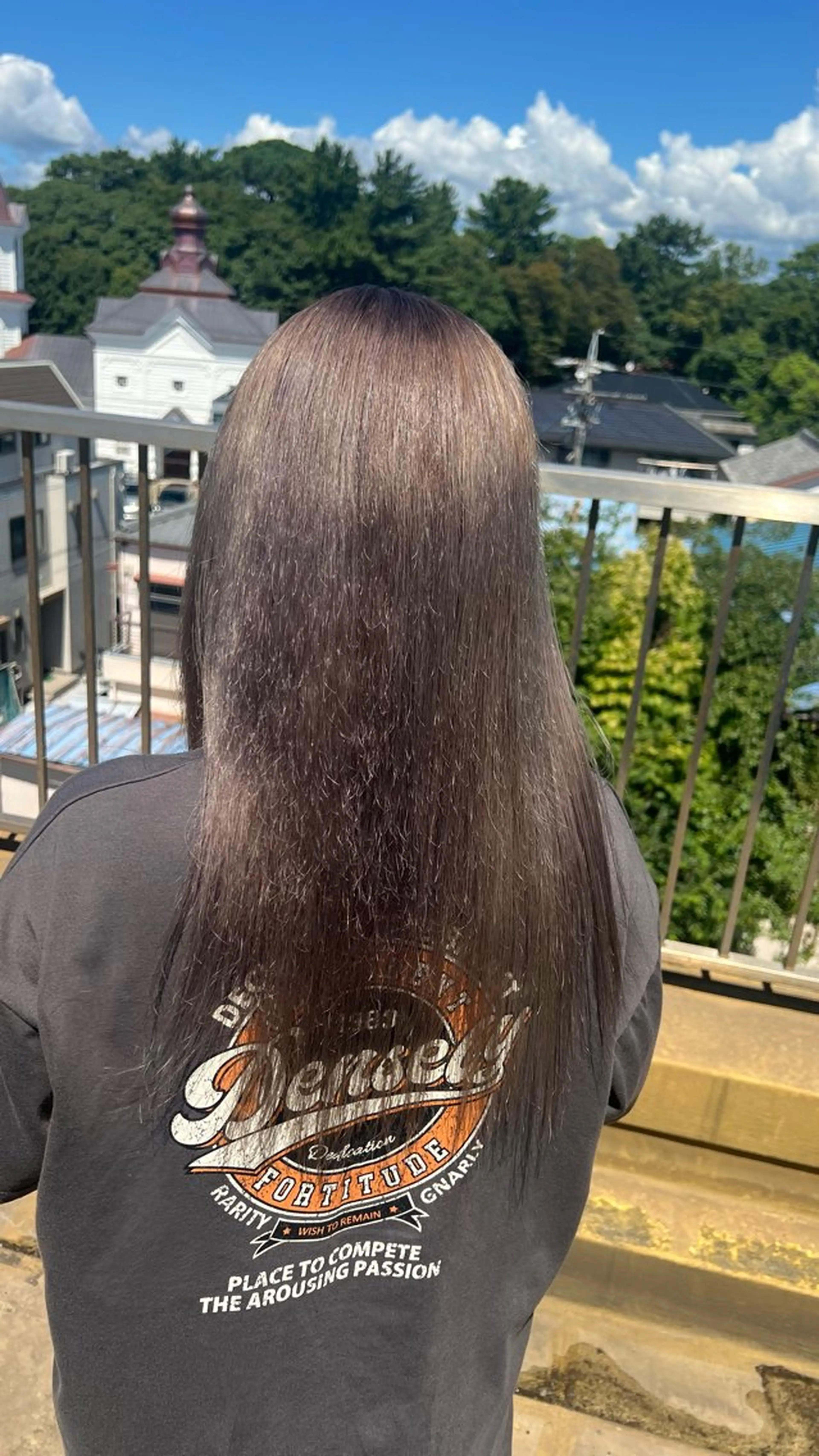 ロング ヘアカラー モデル募集🌷/ 艶カラー/大谷李緒奈のヘアスタイル