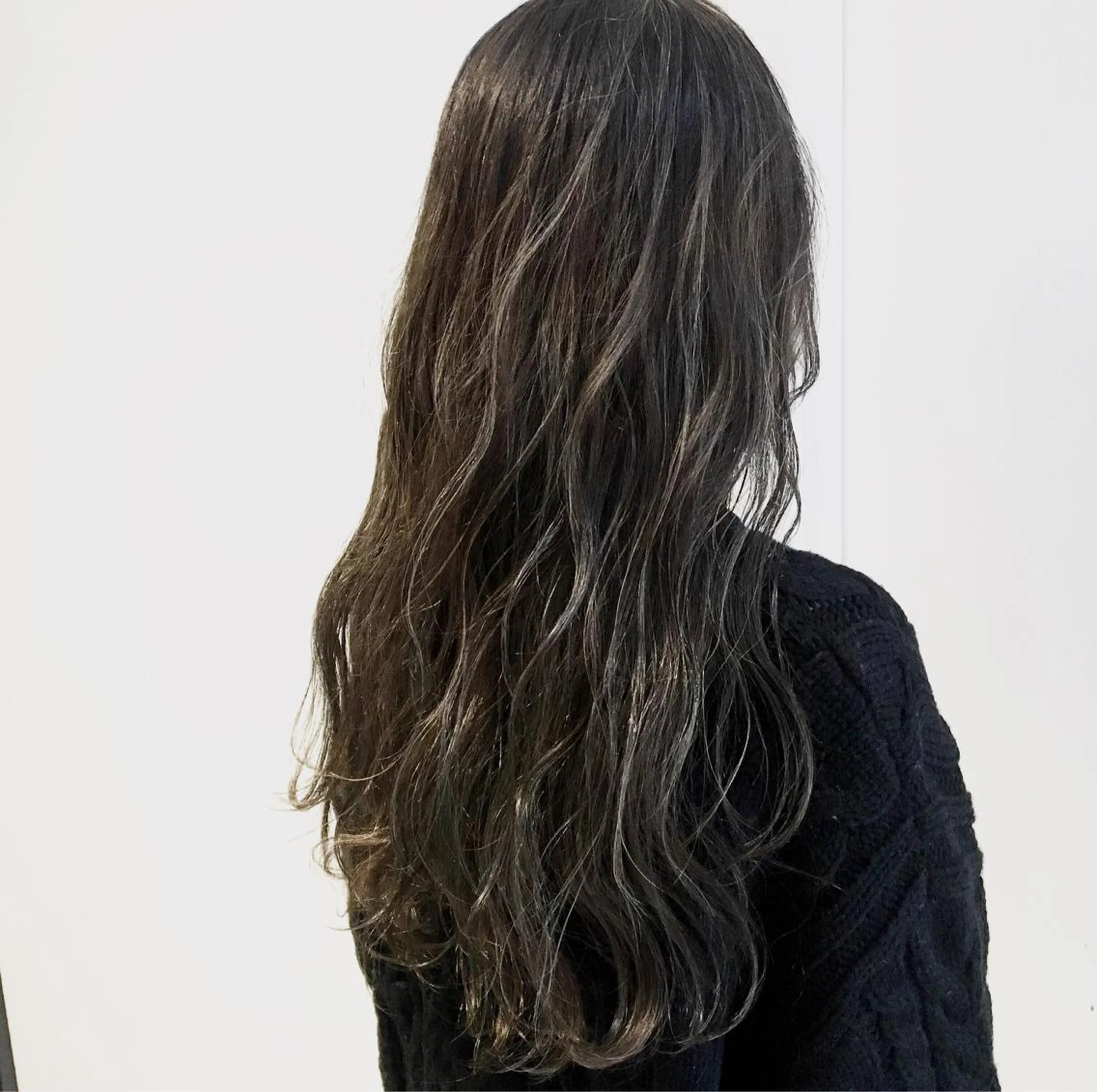 ロング カラー グレージュ ハイライトカラー ハイライト 半個室女性salon 🩰Natsumiのヘアスタイル