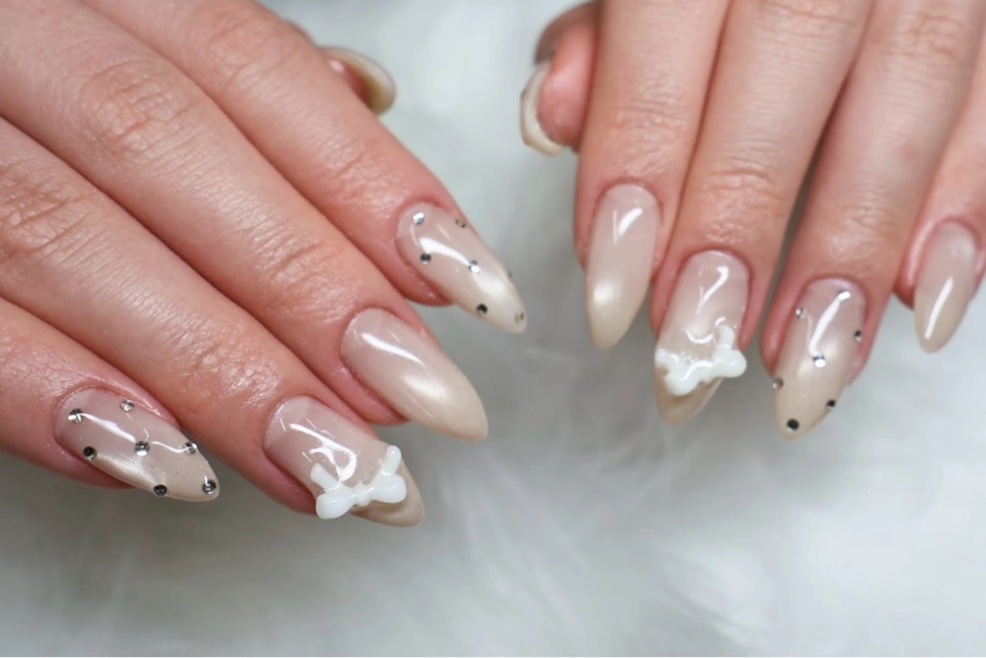 セミロング ハンドネイル BLEU CIEL所属・bc_ sakuのネイルデザイン