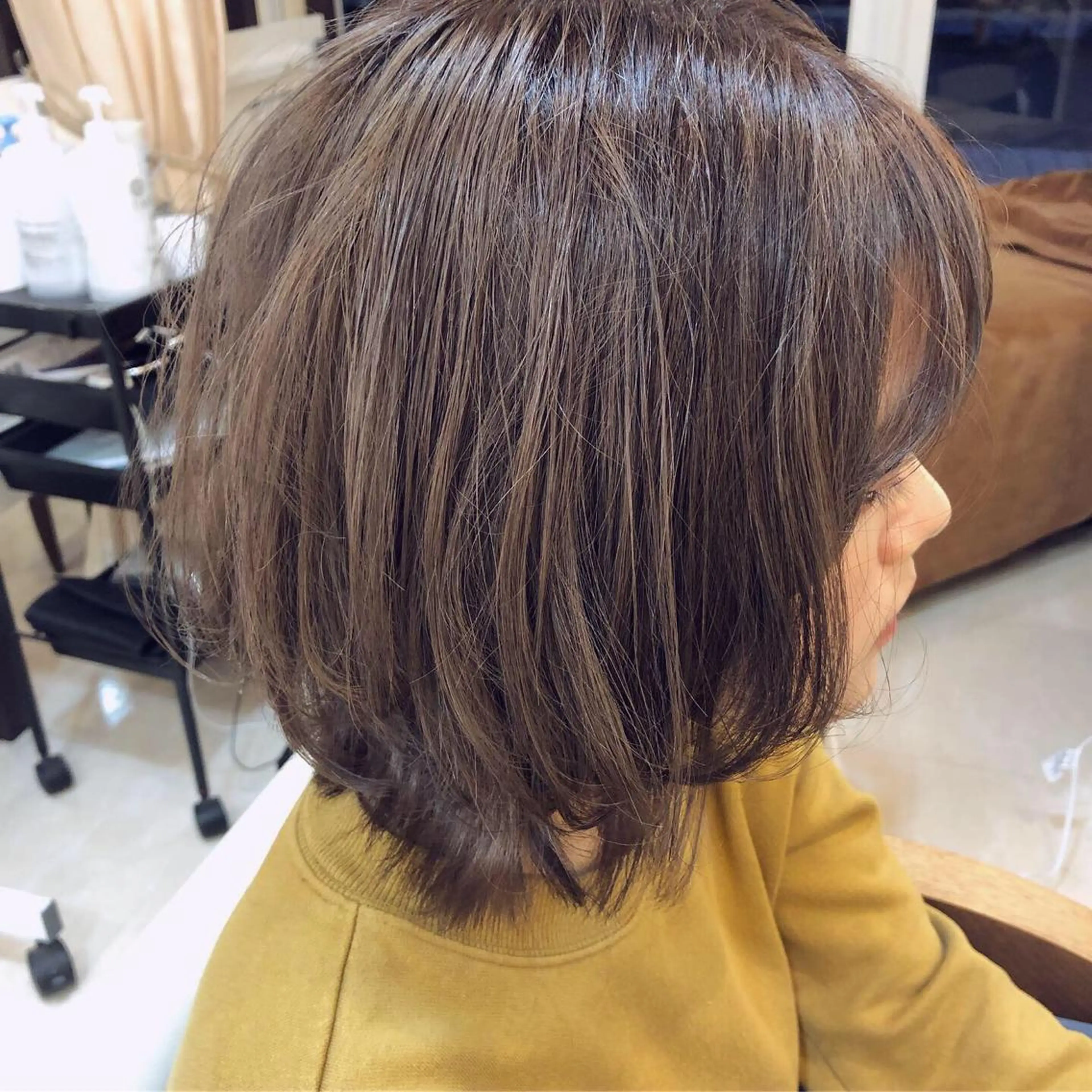カット & ヘアカラーの写真