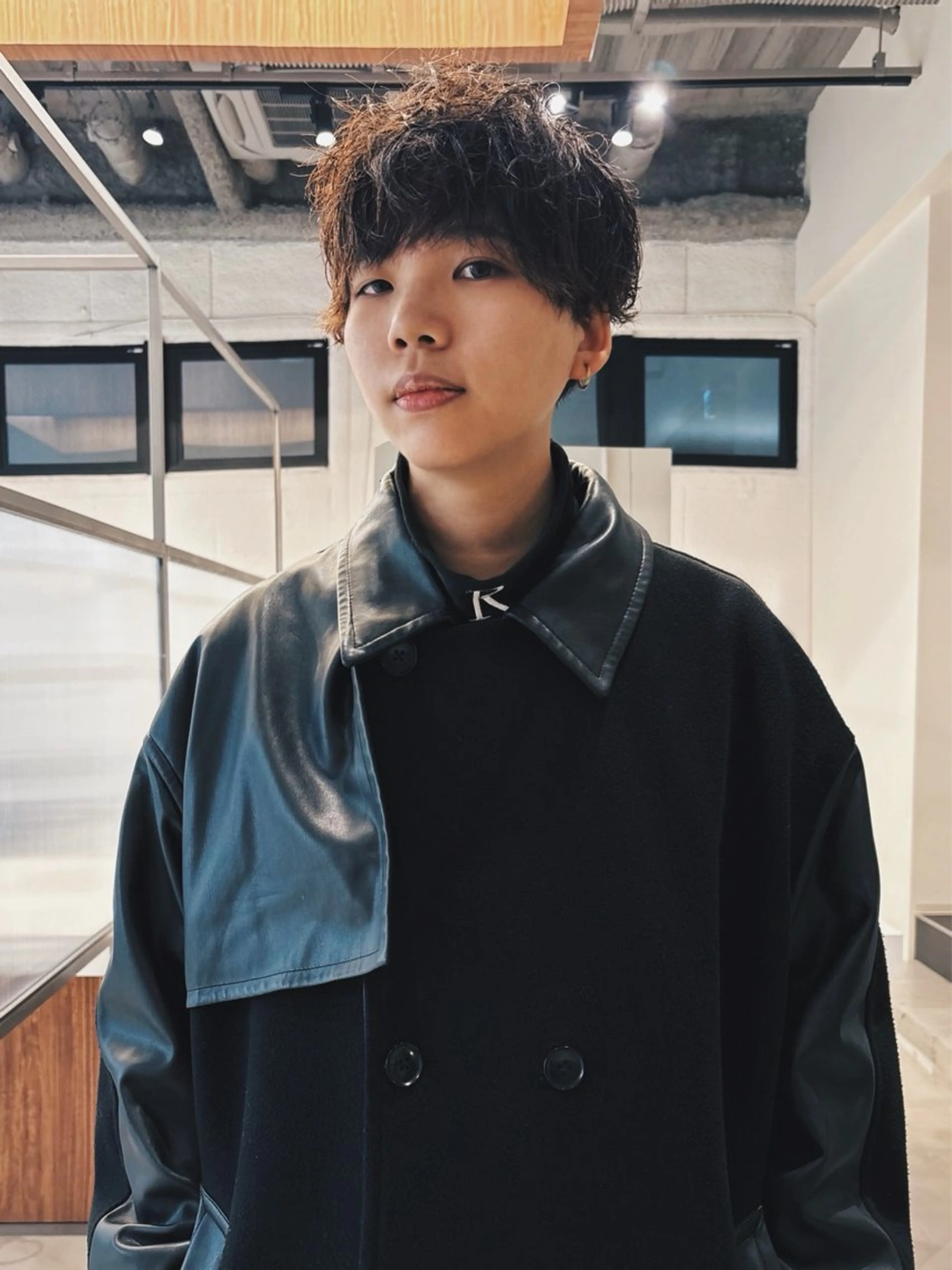 ショート パーマ メンズ メンズパーマ カット パーマ メンズ特化美容師 サノヤマトのヘアスタイル