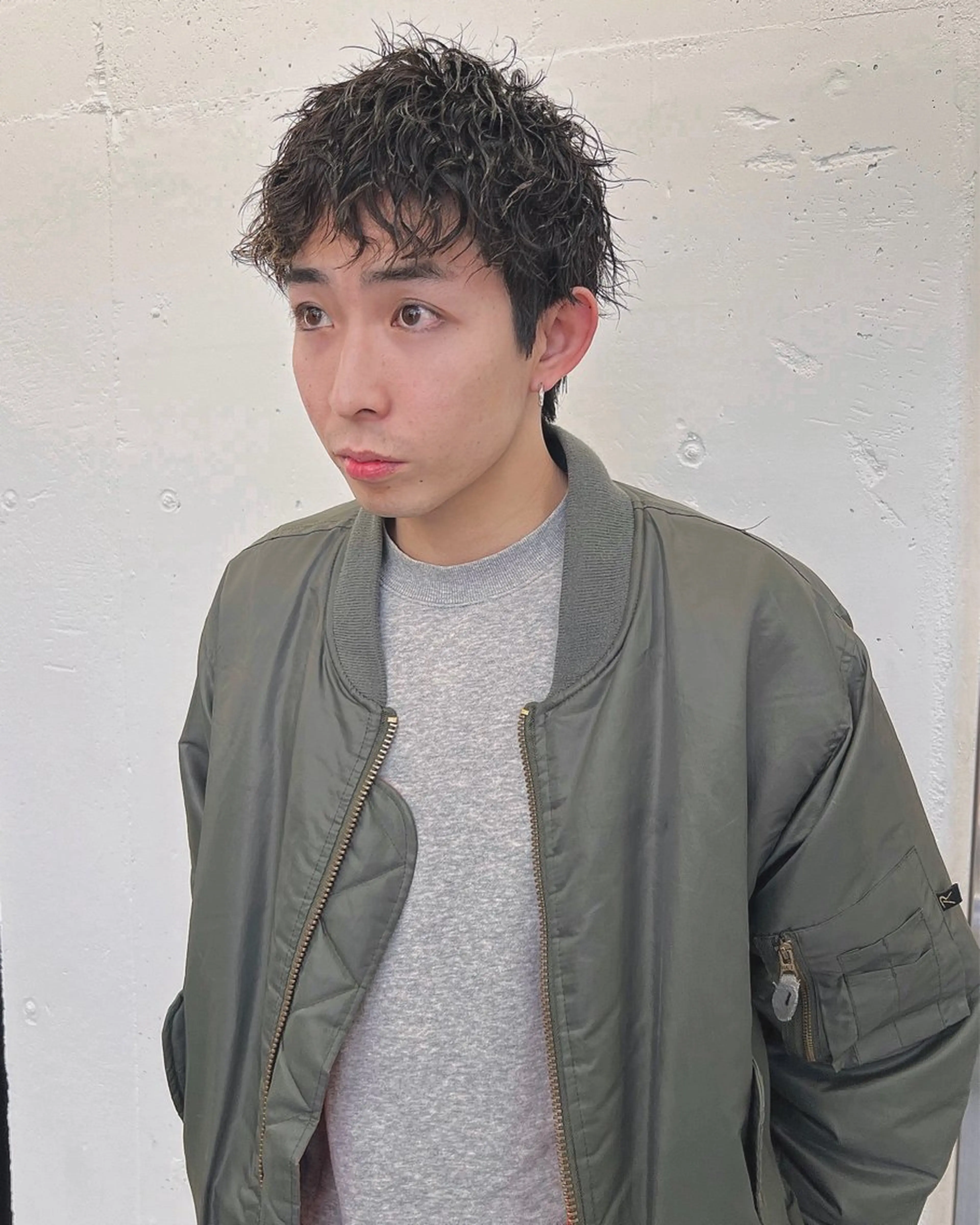 ショート パーマ メンズ men’s salon NOA solte. 【メンズサロン ノアソルテ】所属・メンズパーマ職人 加藤 弘貴のヘアスタイル