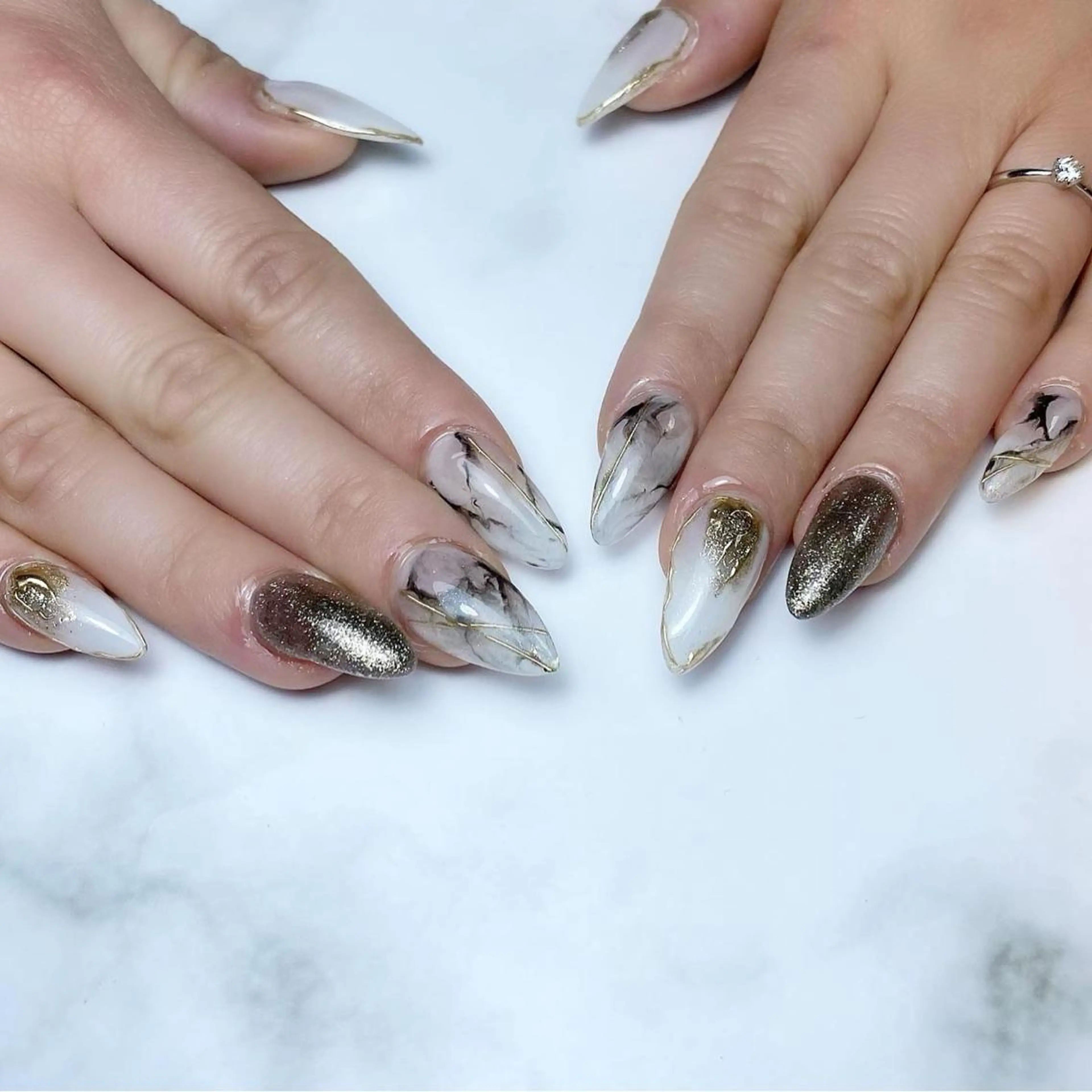 ネイル ニュアンスネイル ハンドネイル Nail ameria megu所属・ameria meguのネイルデザイン