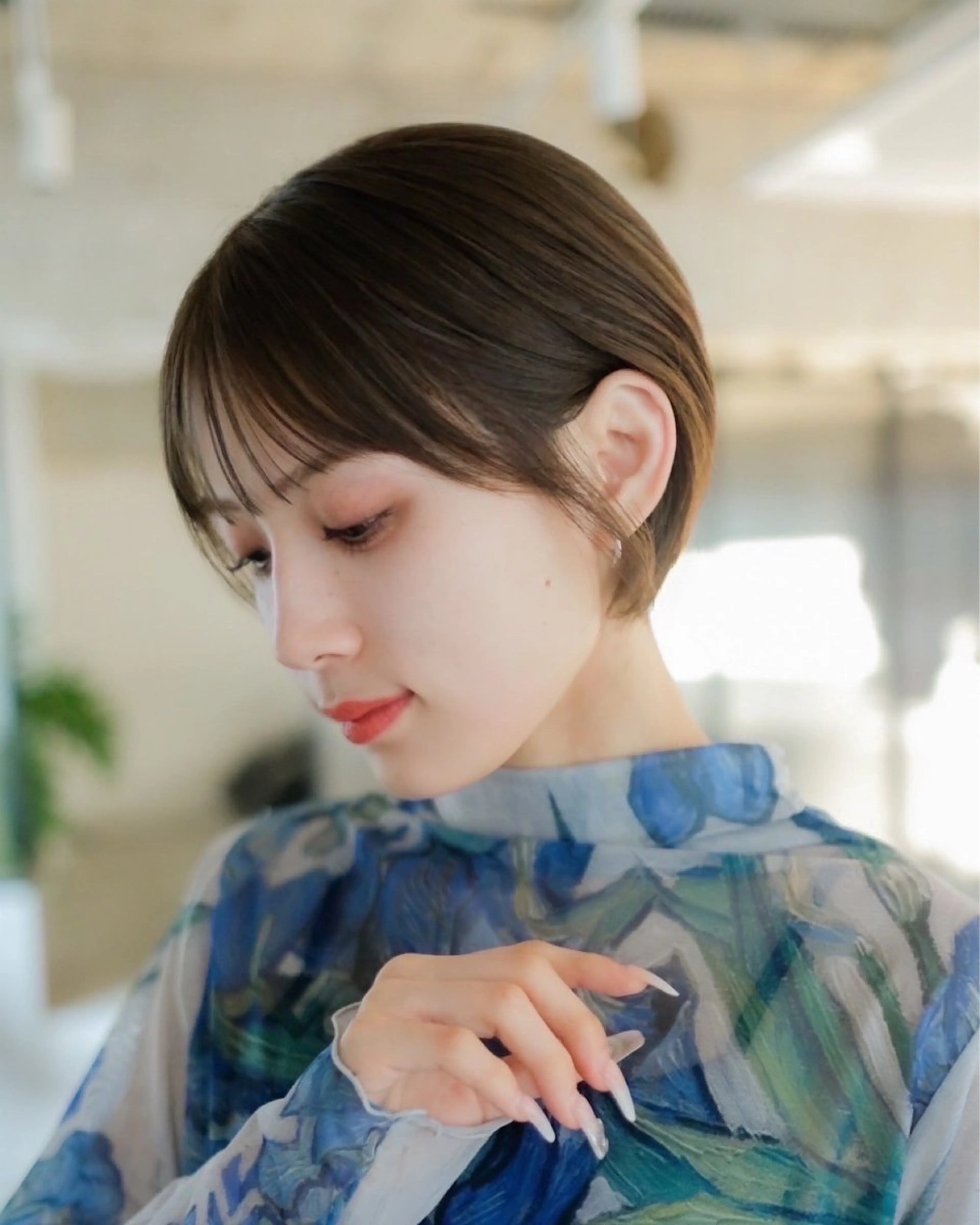 ショート ショートボブ ボブ ショートヘア カット ヘアカラー 田村 天のヘアスタイル