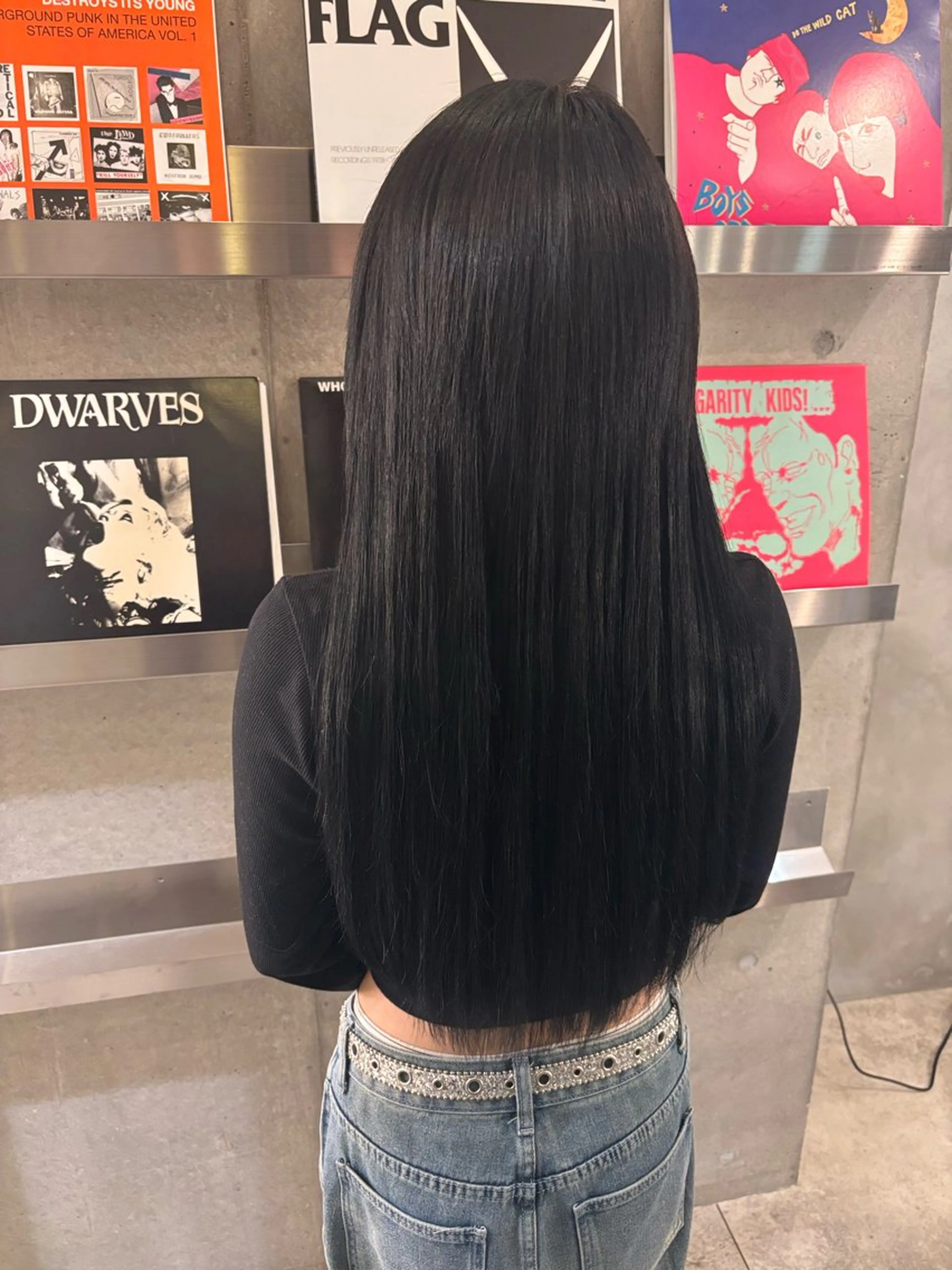 ヘアカラー＋エクステンション(40本)の写真