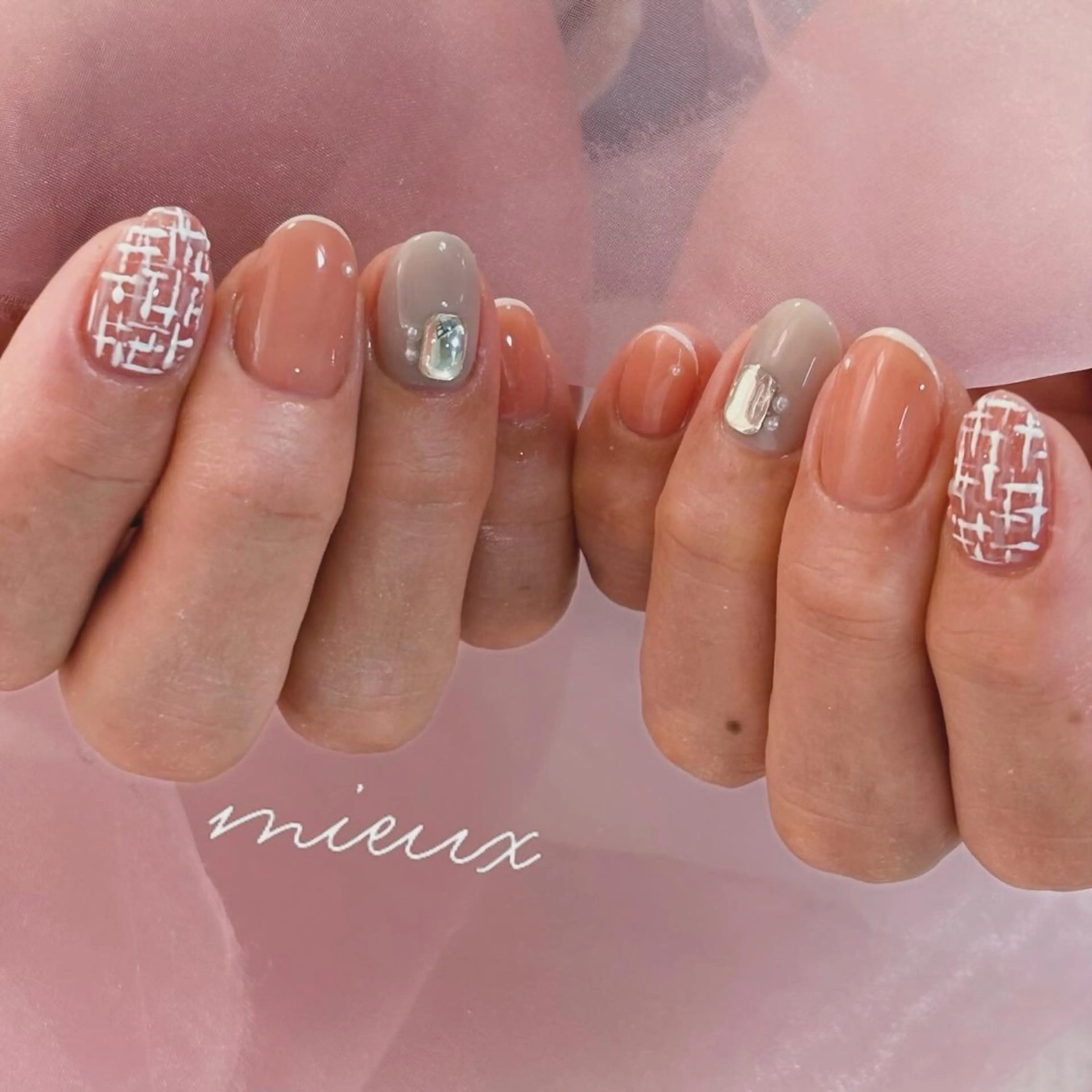 ネイル ハンドネイル nail salon  mieux所属・nailsalon mieuxのネイルデザイン