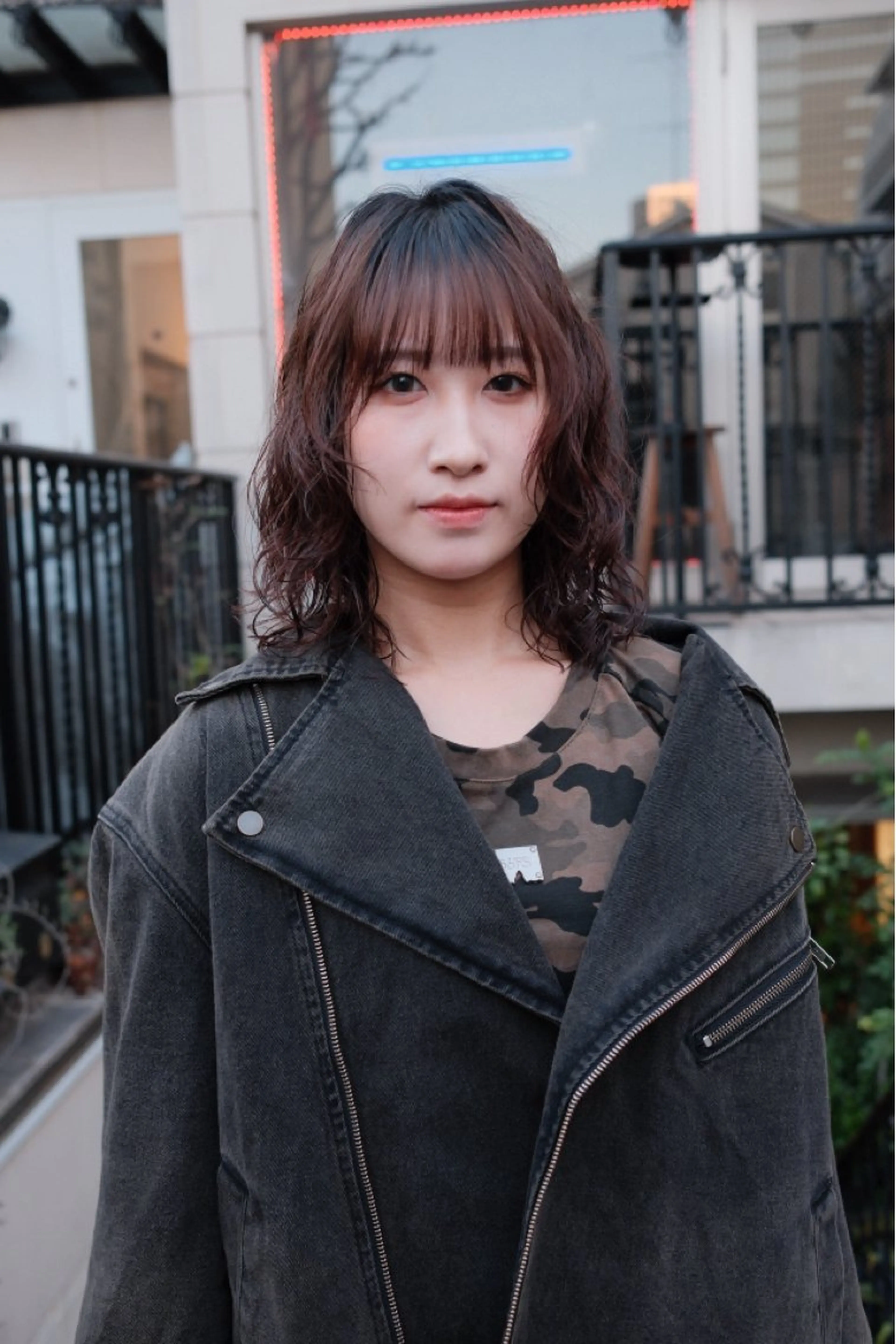 ミディアム パーマ ミディアムパーマ ボブ レイヤーカット デジタルパーマ カット パーマ トリートメント 【お洒落パーマ】 Elme　肥塚康汰郎のヘアスタイル