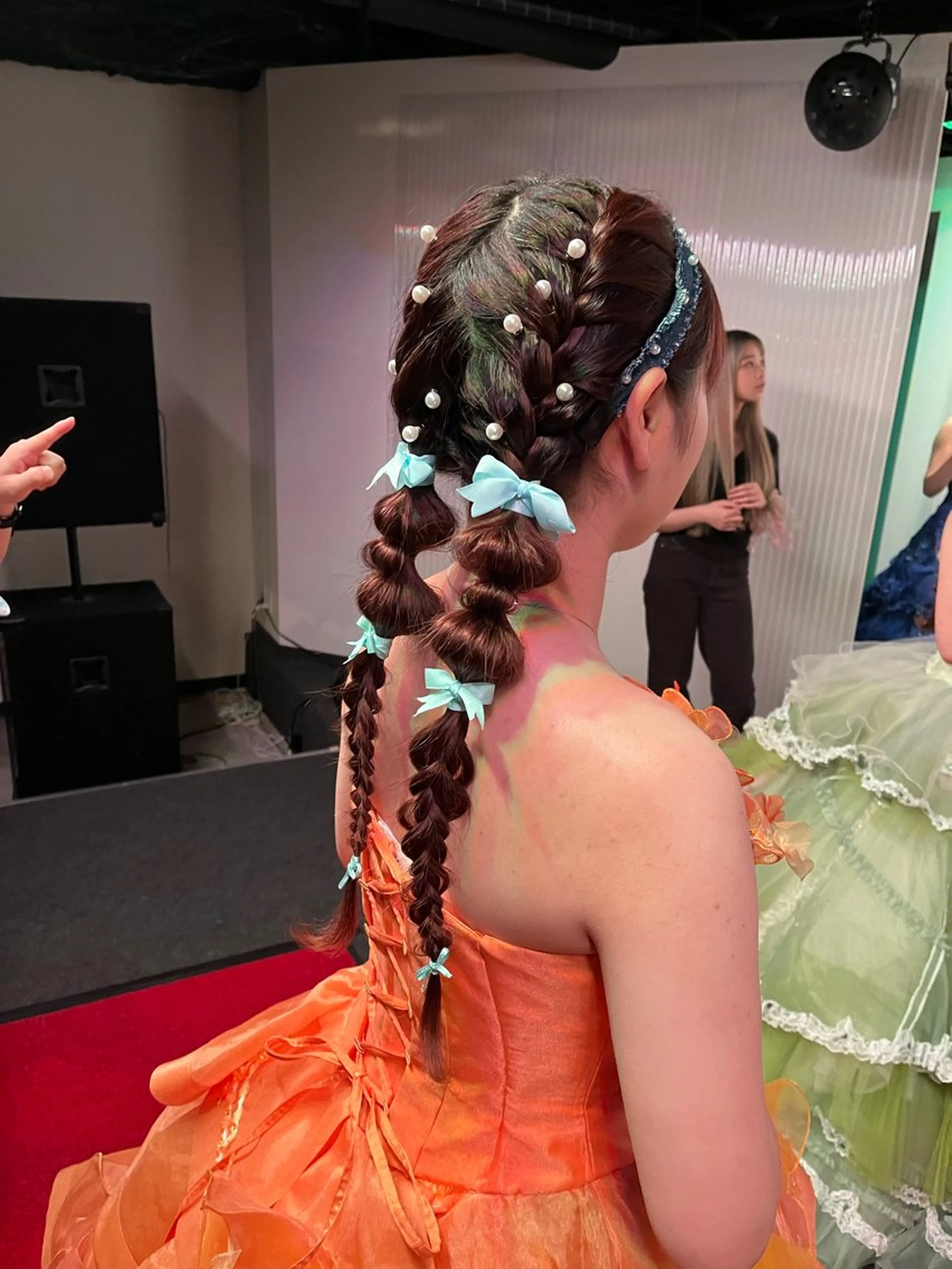 ヘアアレンジ 結婚式・ブライダル 髪質改善/ボブ/暖色 /𝙨𝙤𝙧𝙖のヘアスタイル