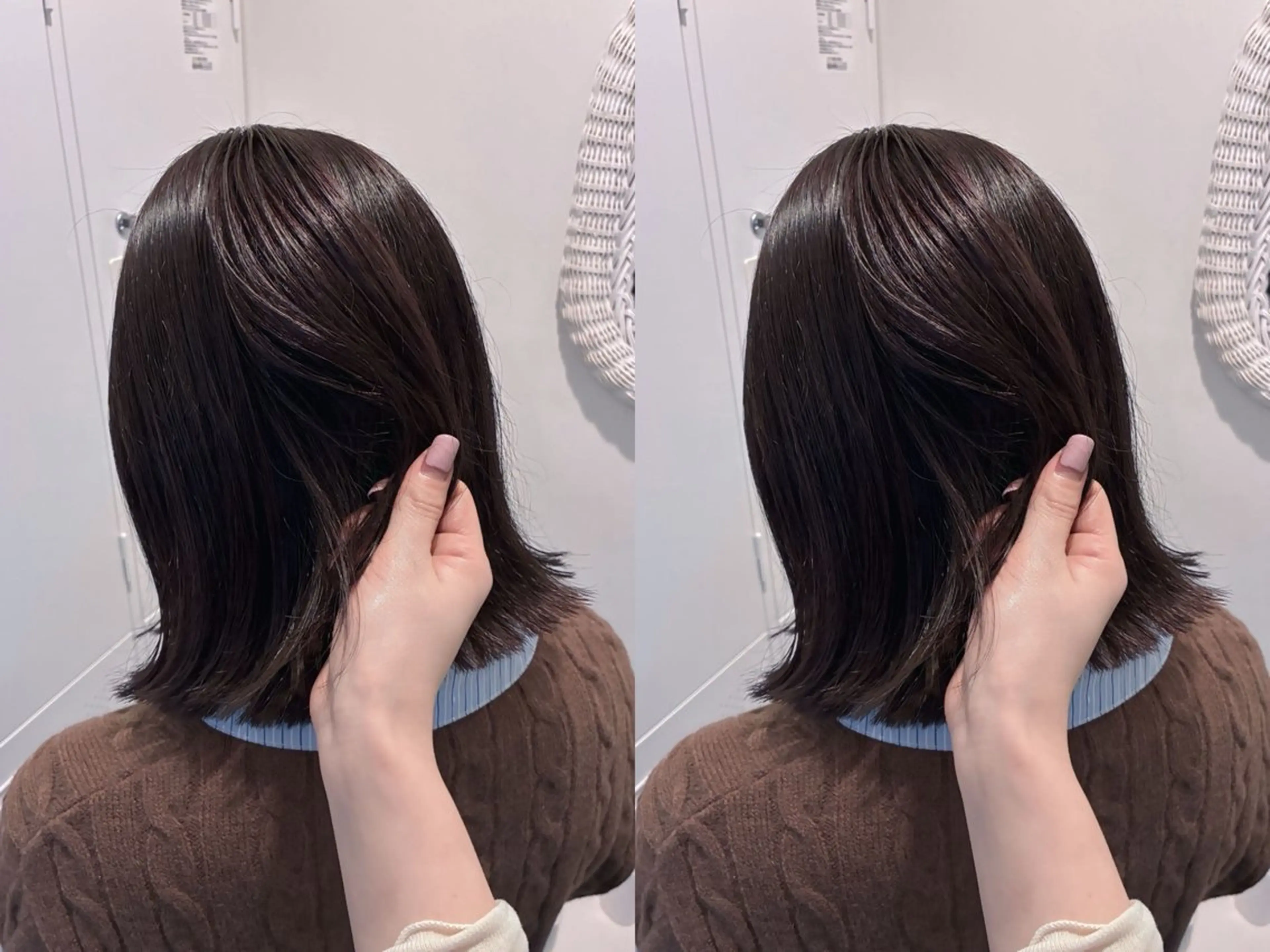 ロング カラー ベージュカラー 透明感カラー ラベンダーカラー オリーブベージュ くびれヘア カット ヘアカラー トリートメント SEIRA🤍 レイヤーカットのヘアスタイル