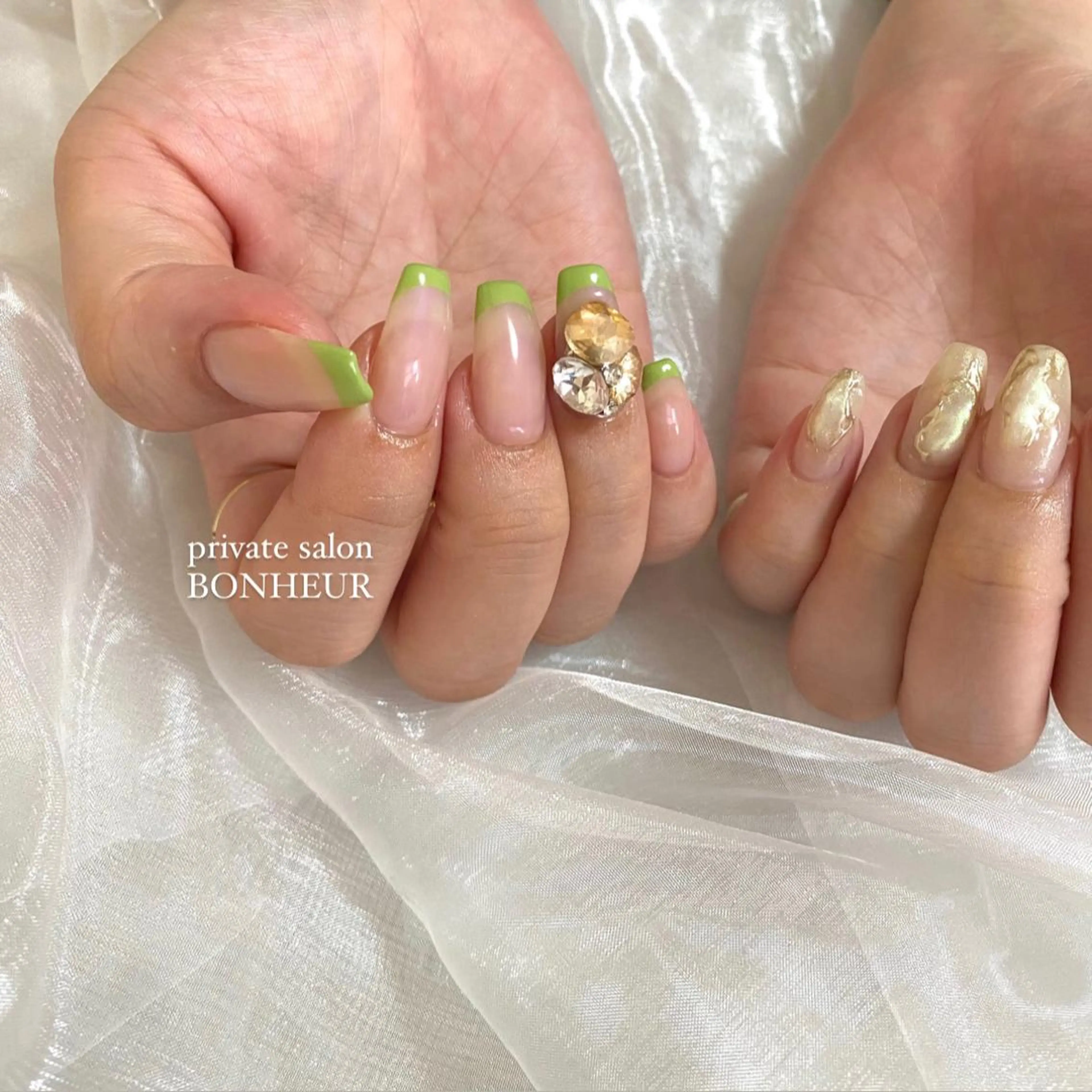 ネイル ハンドネイル BONHEUR Annaのネイルデザイン