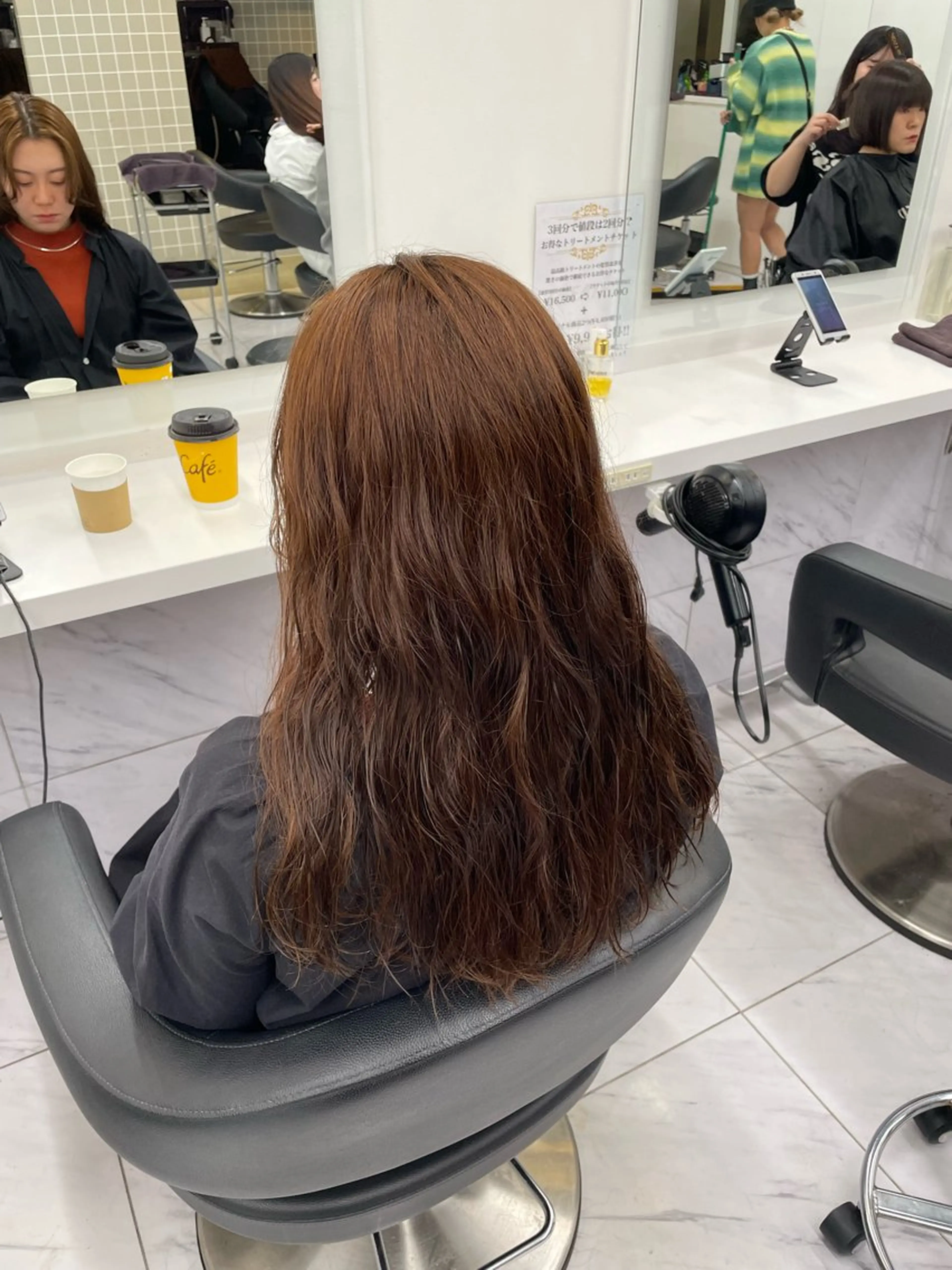 ロング カラー 🎀暖色/ラベンダー /paru🤍のヘアスタイル