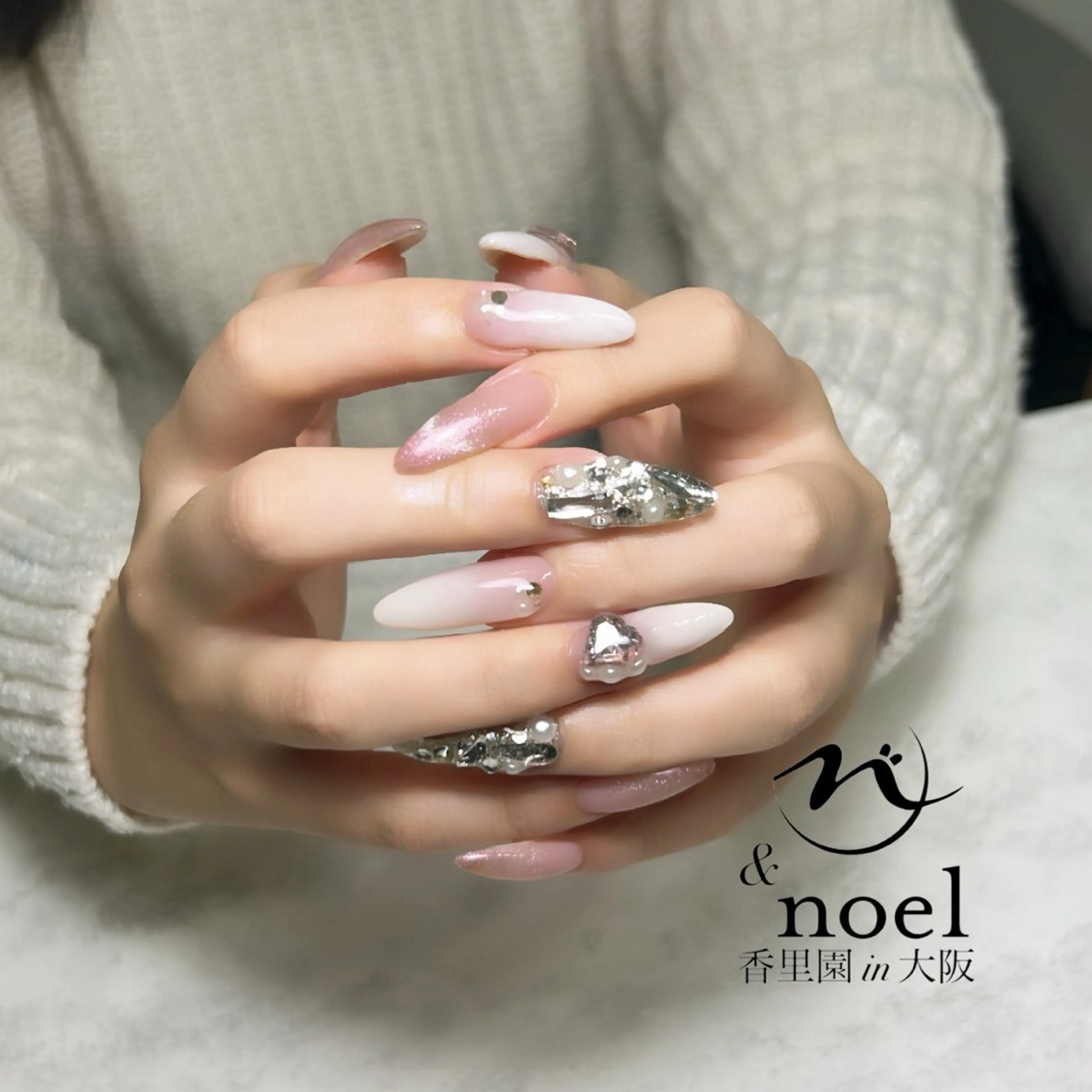 ネイル ハンドネイル Nailsalon  &Noel所属・もも 🍑のネイルデザイン