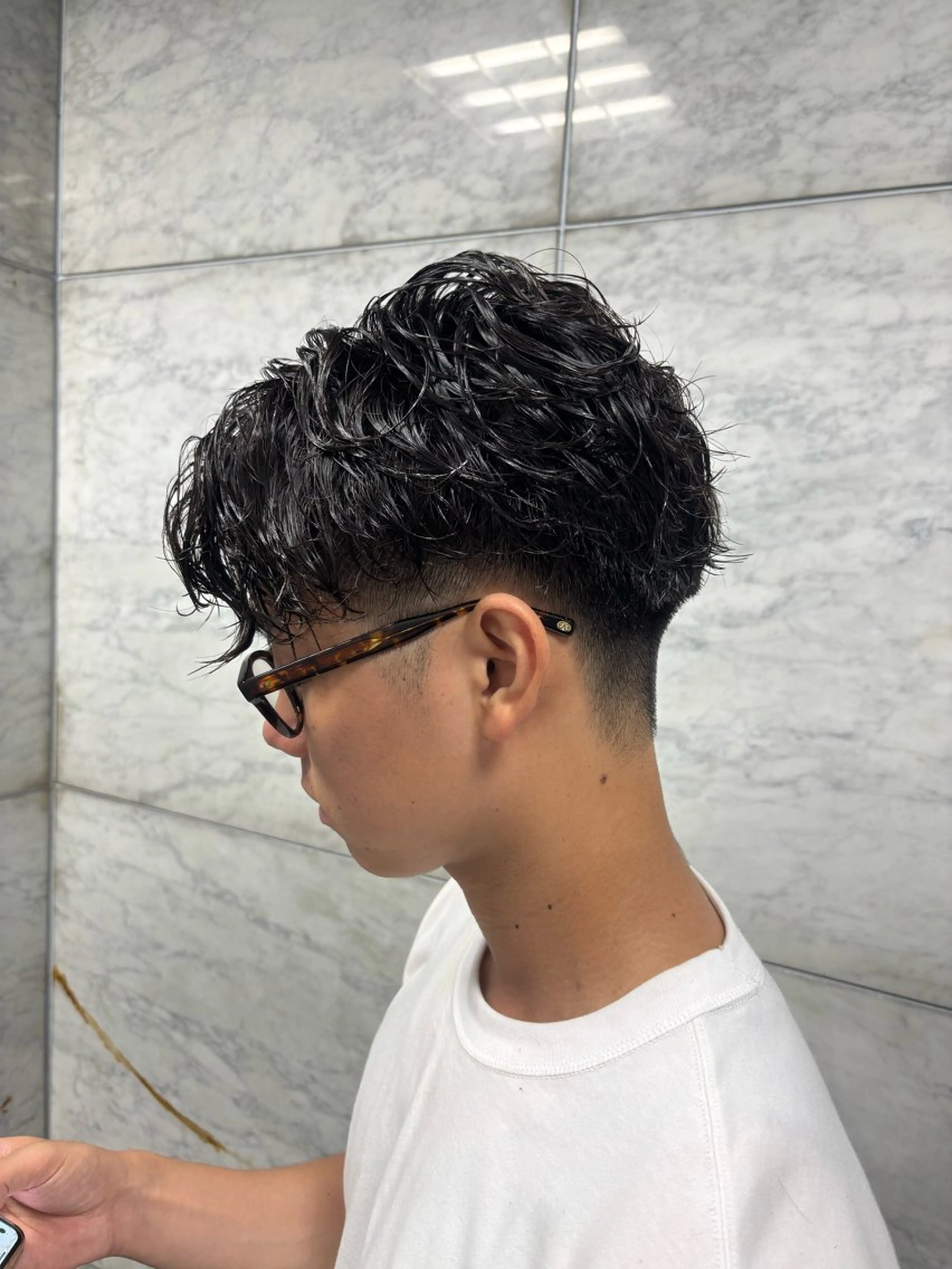 パーマ メンズ メンズパーマ カット パーマ mihoko/ ニュアンスパーマのヘアスタイル