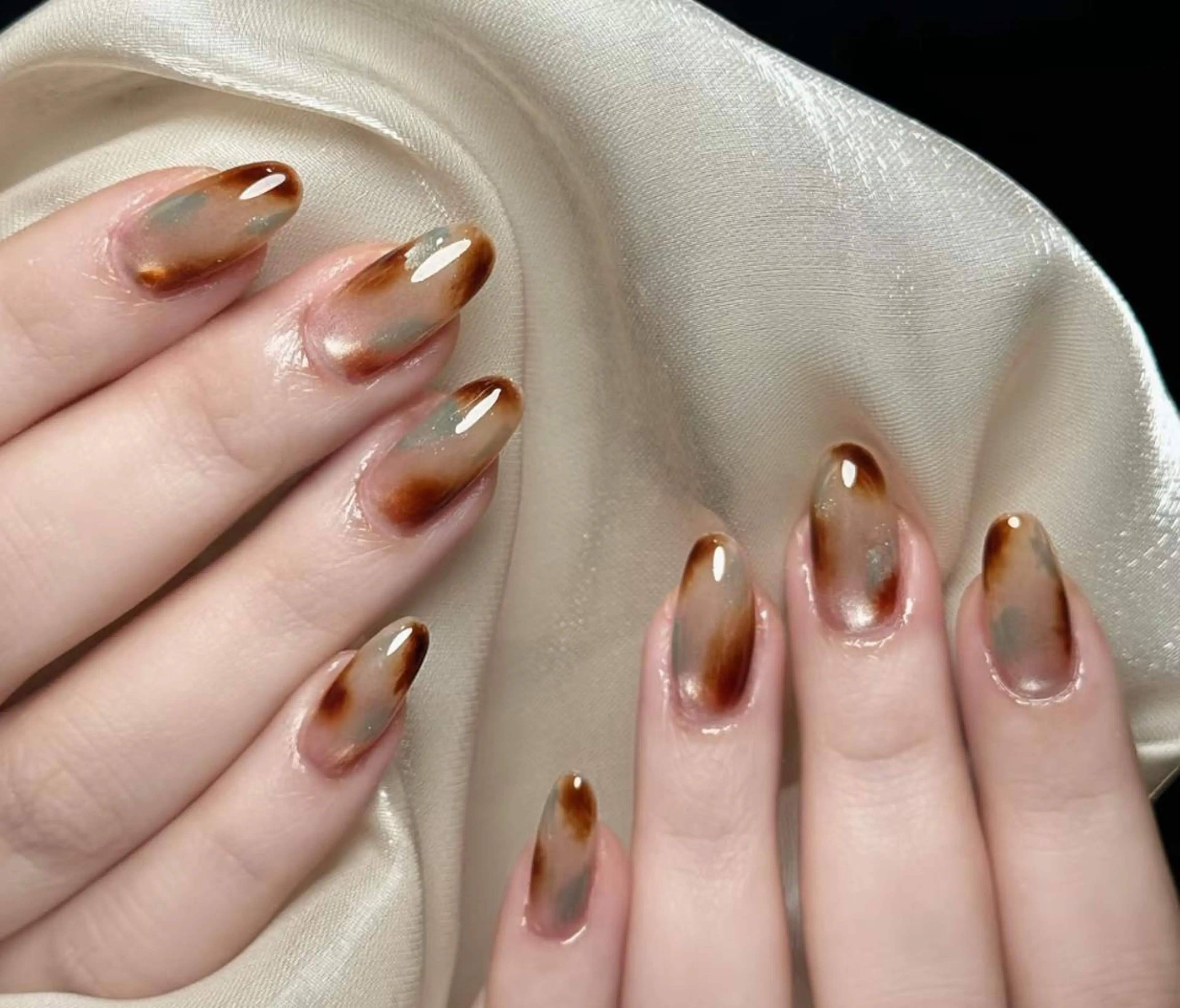 ネイル ハンドネイル By moonネイル 🌷ワンホン/韓国風のネイルデザイン