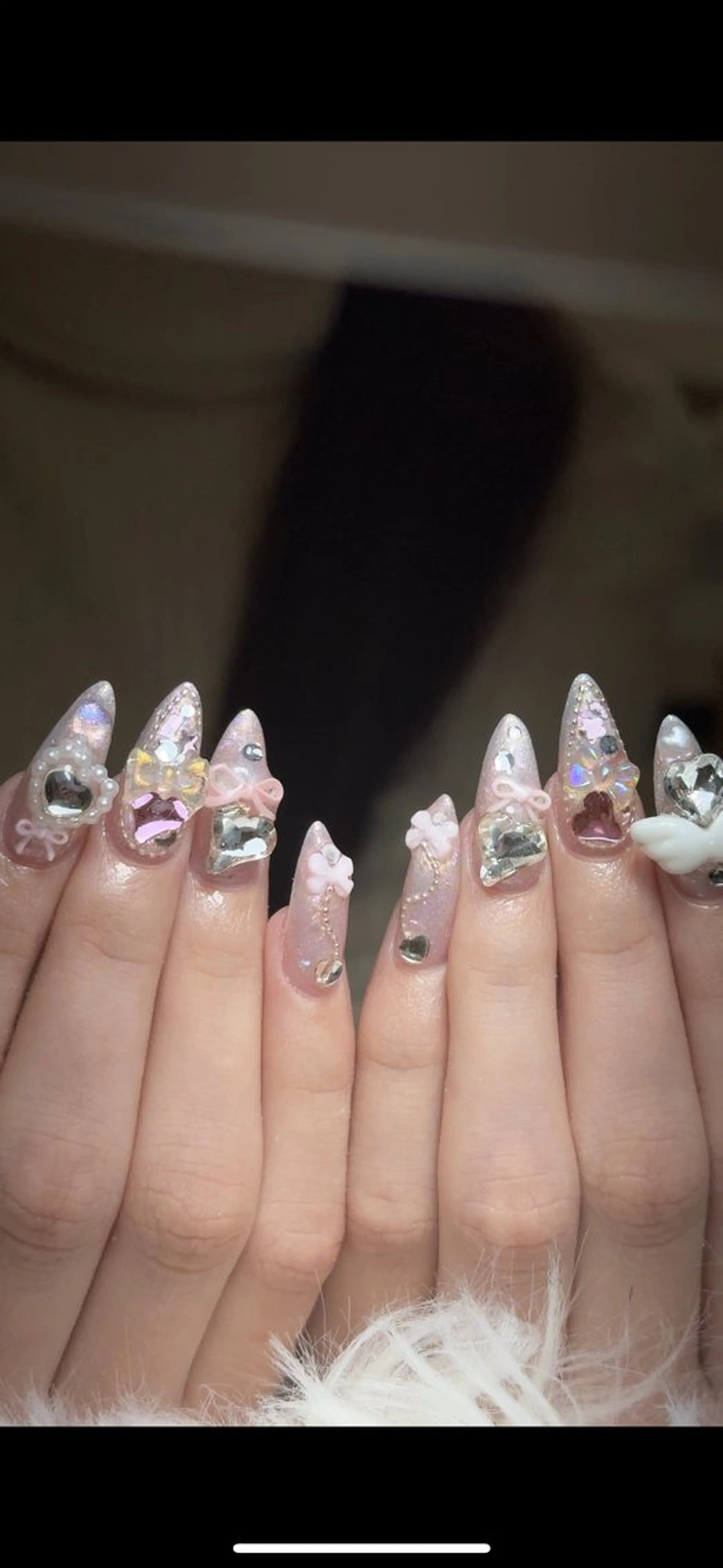 ネイル ワンホンネイル ハンドネイル かおり 奏のネイルデザイン