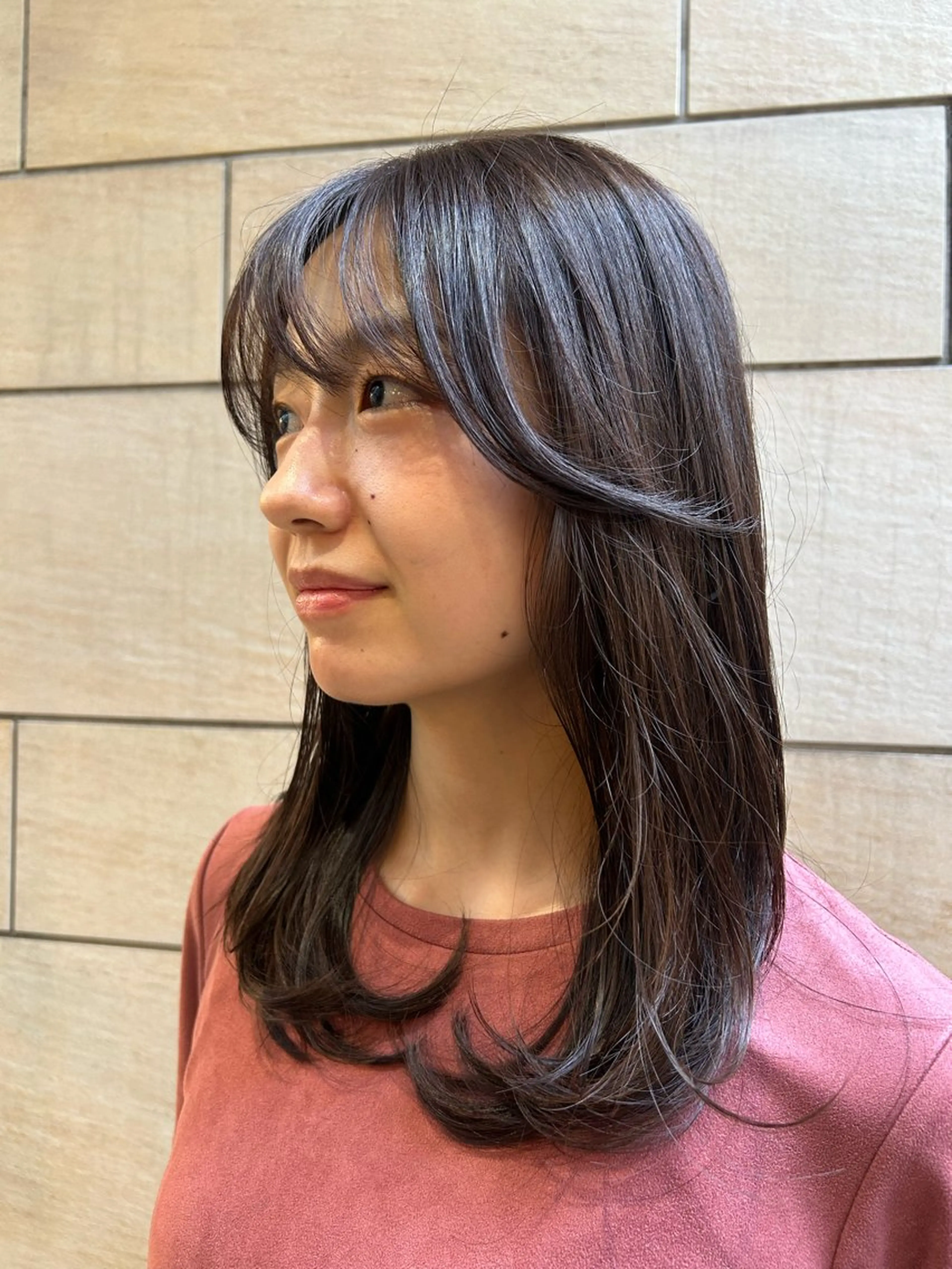 セミロング カラー 原宿/髪質改善 🌴yacoのヘアスタイル