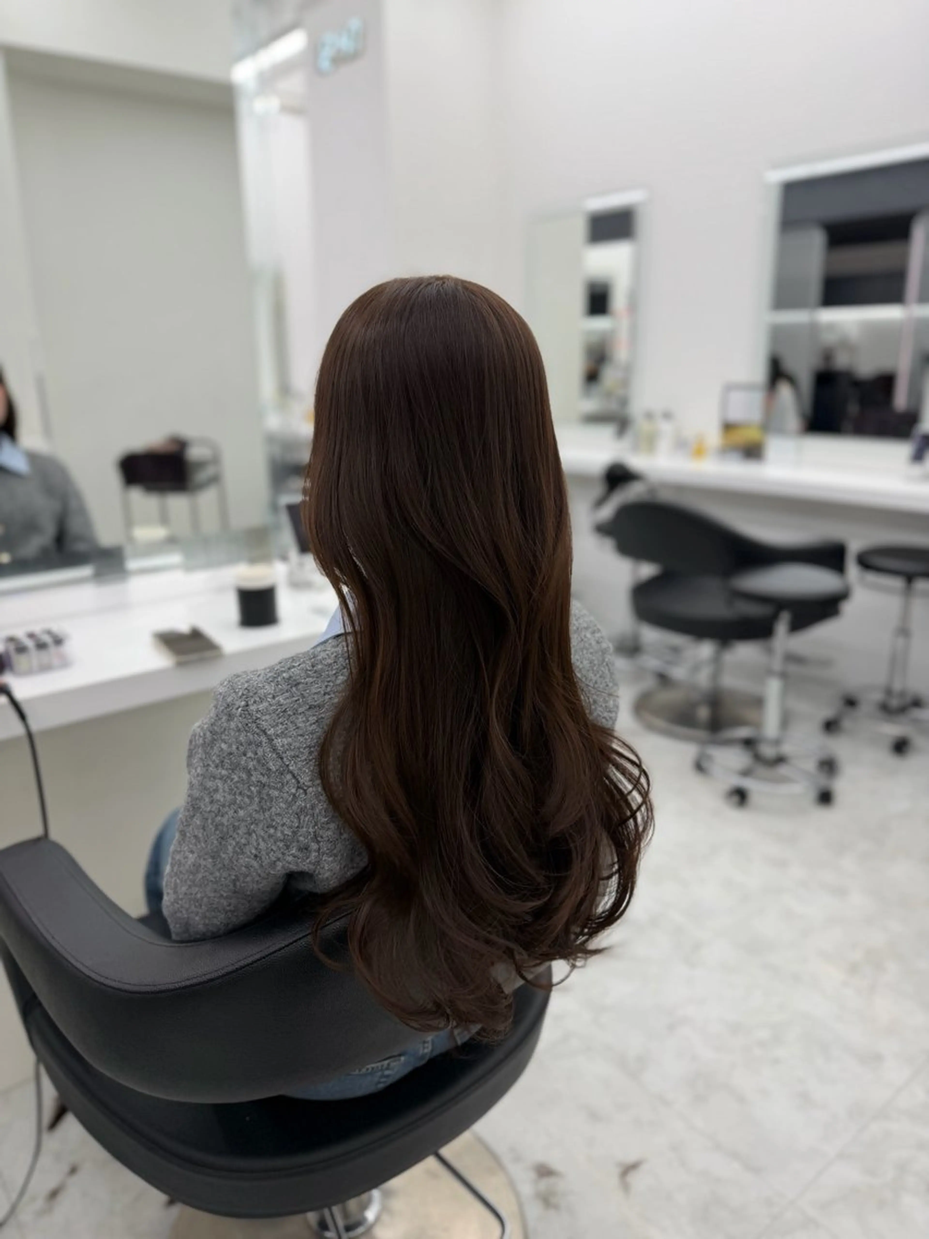 ロング カラー カット ヘアカラー 🤍レイヤー/顔周り /hirari🤍のヘアスタイル