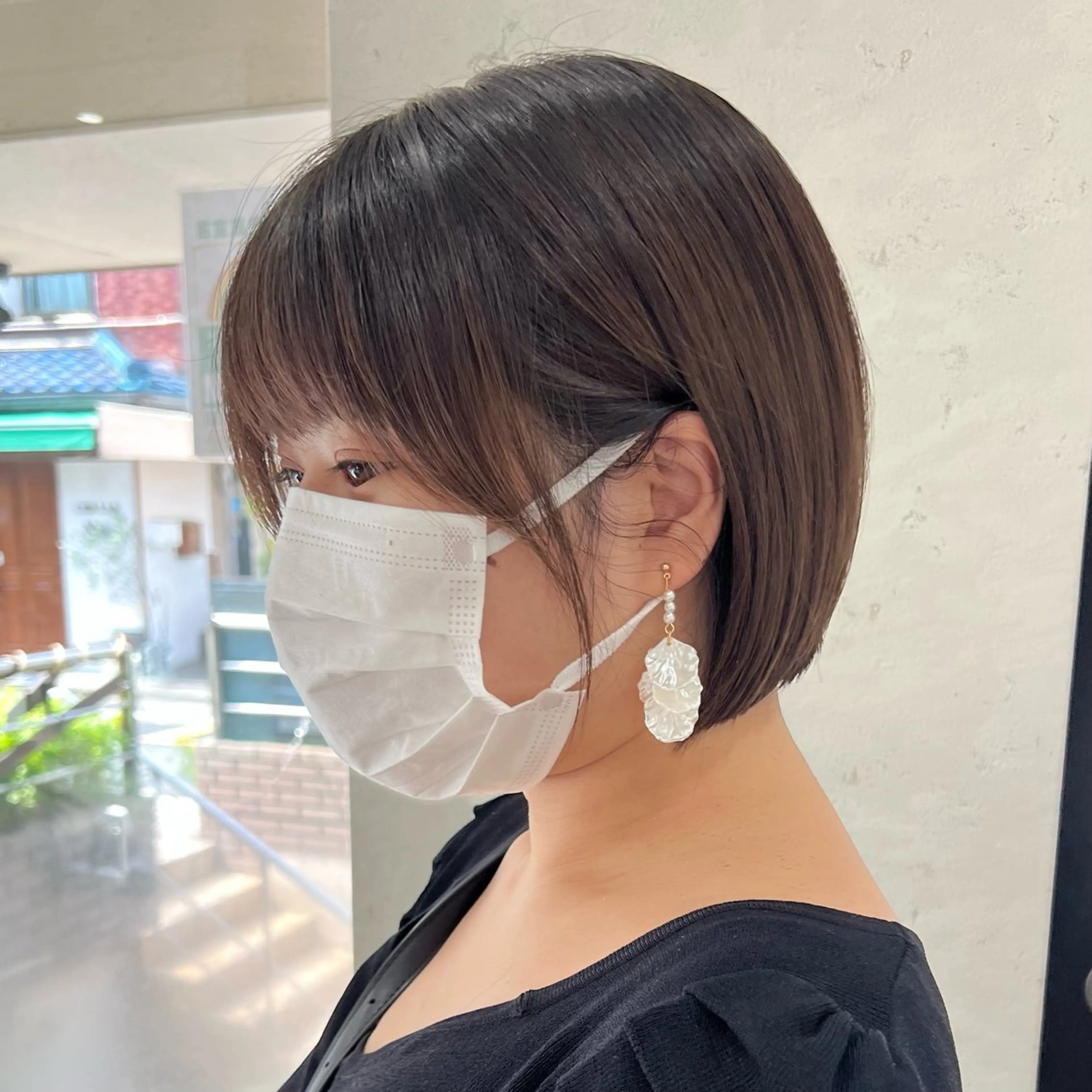 ショート 顔周りカット ショートヘア カット 🌈髪質改善特化🌈 縮毛矯正/原口純平のヘアスタイル