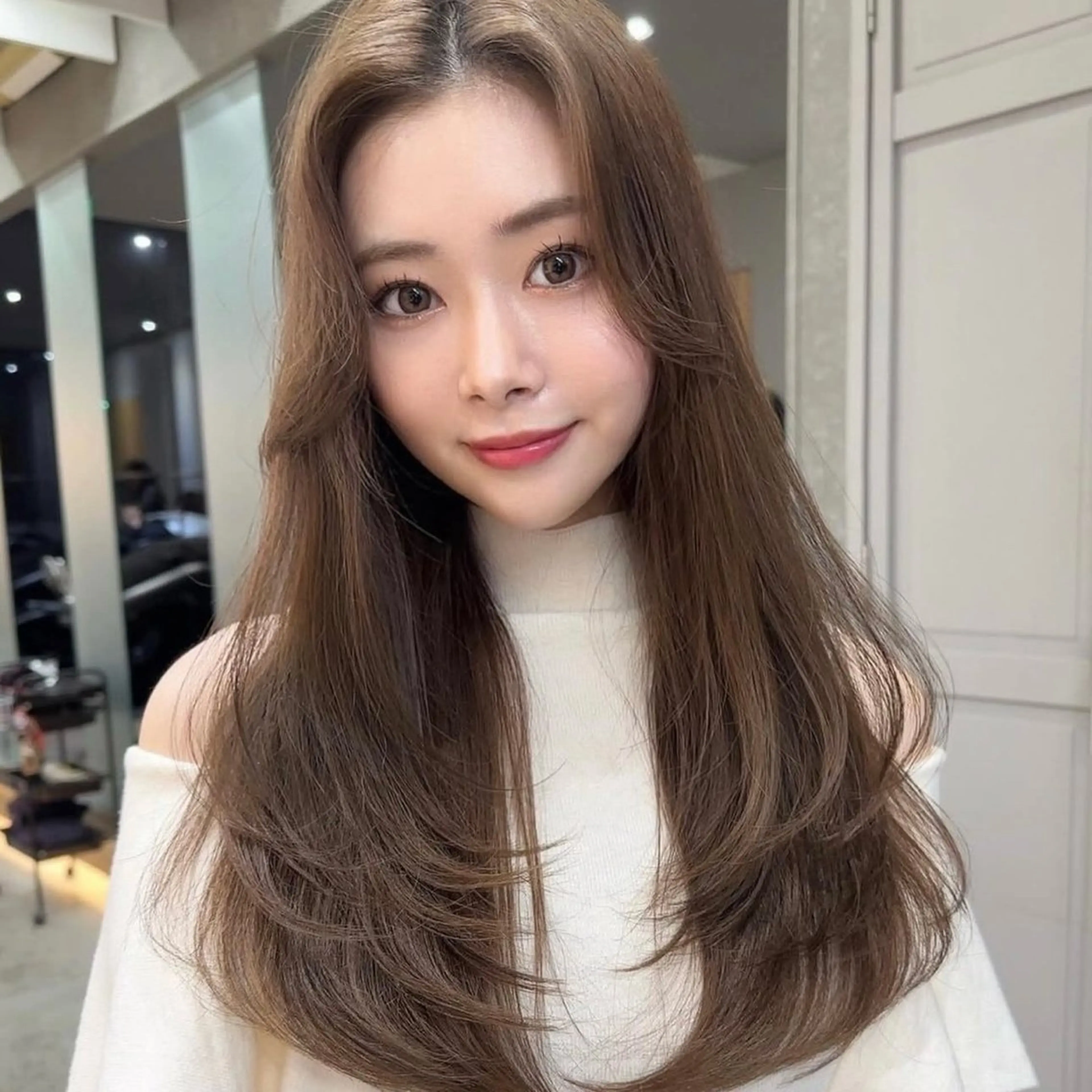 ロング カラー ロングレイヤー レイヤーカット ロング 鈴木 太玖馬のヘアスタイル