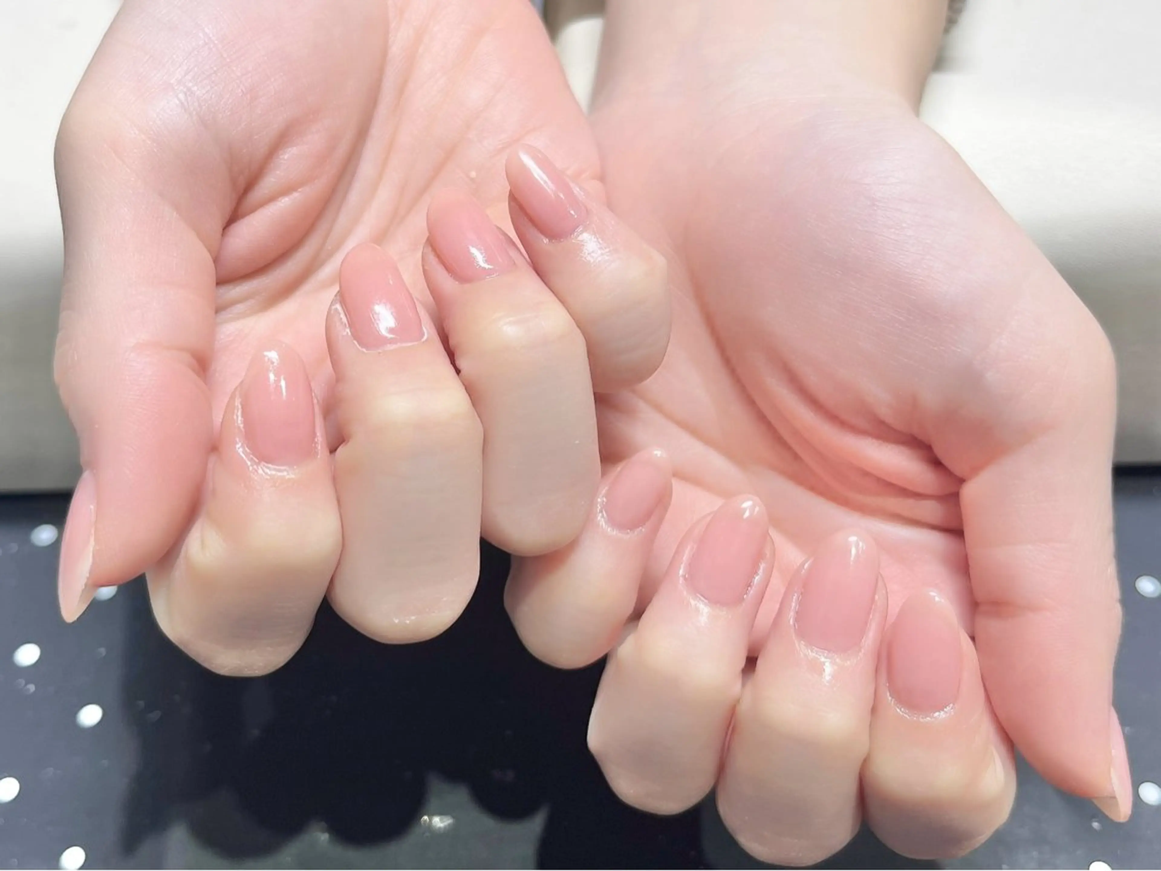 ネイル ワンカラーネイル ハンドネイル Belle Fleuve ASUのネイルデザイン