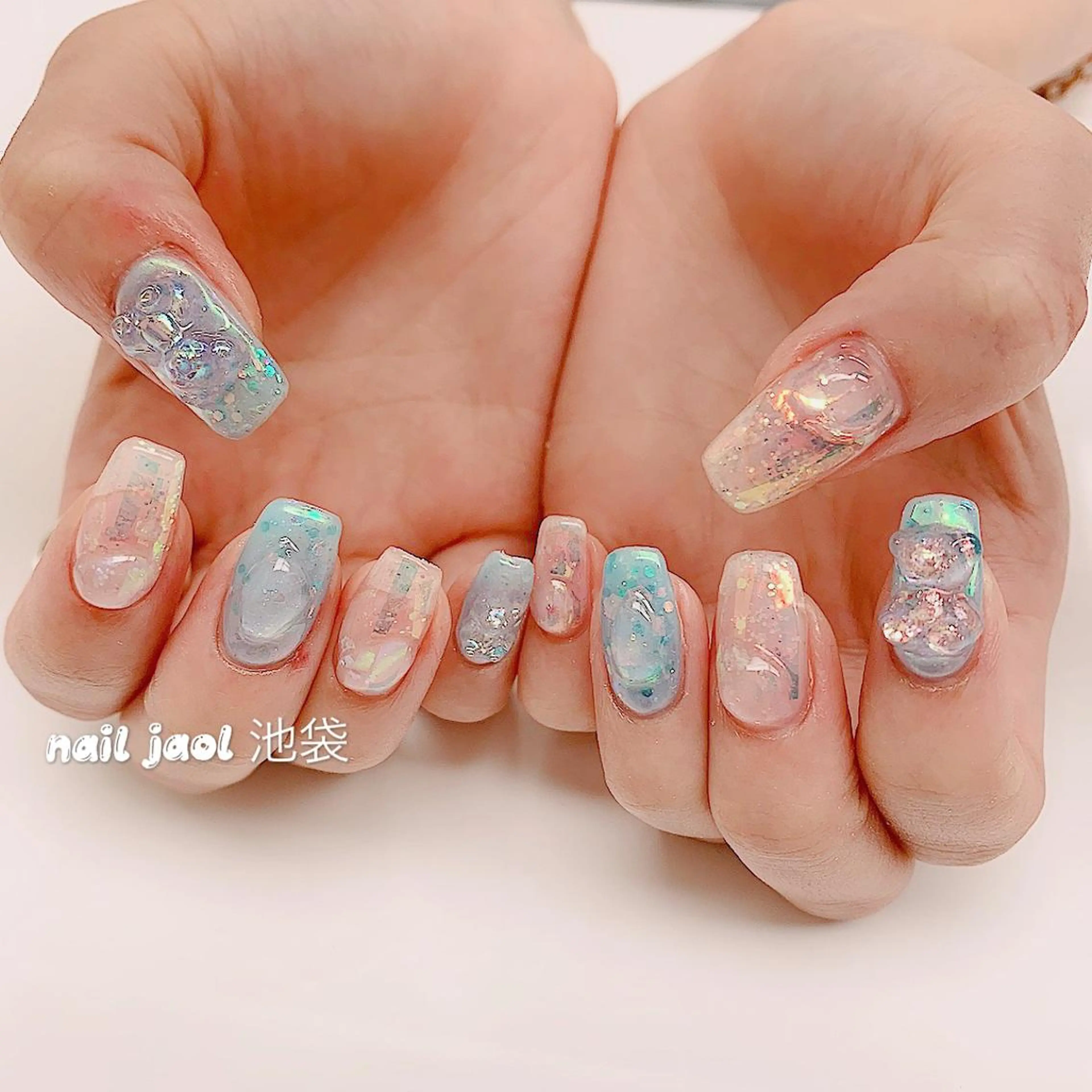セミロング nail jaol池袋店所属・ネイルJaol 池袋のネイルデザイン