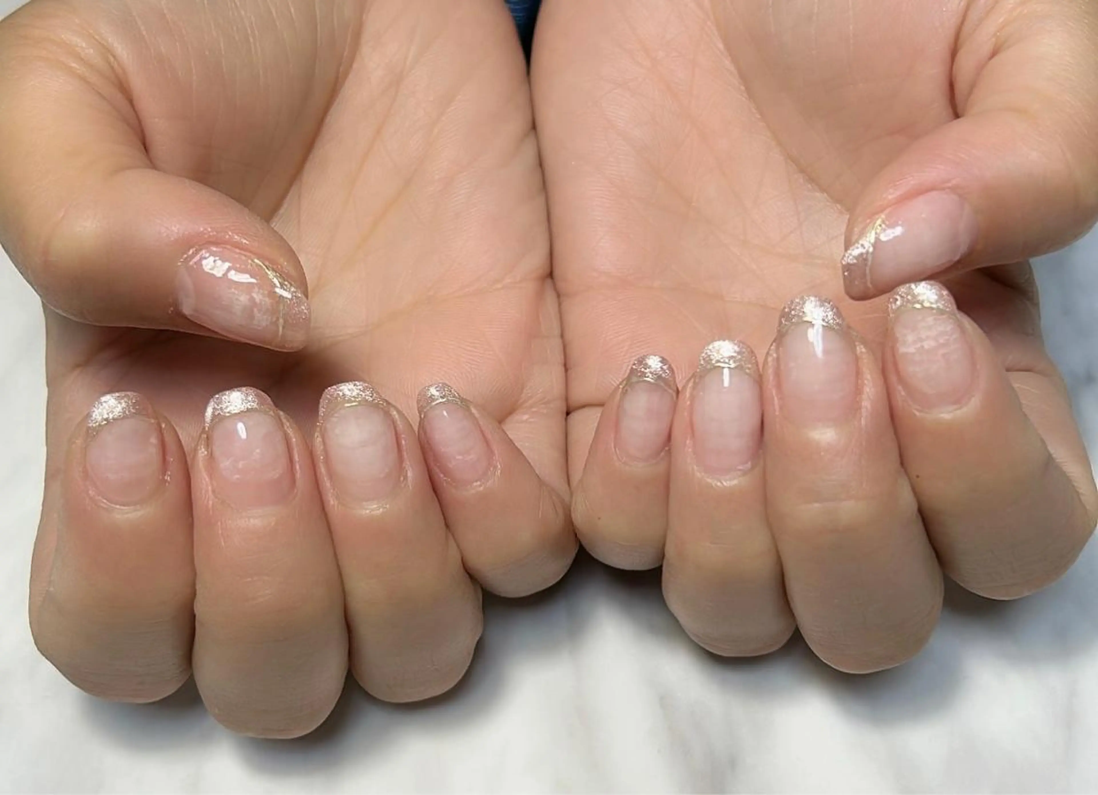 ネイル フレンチネイル マグネットネイル マグネットフレンチ reve あやののネイルデザイン