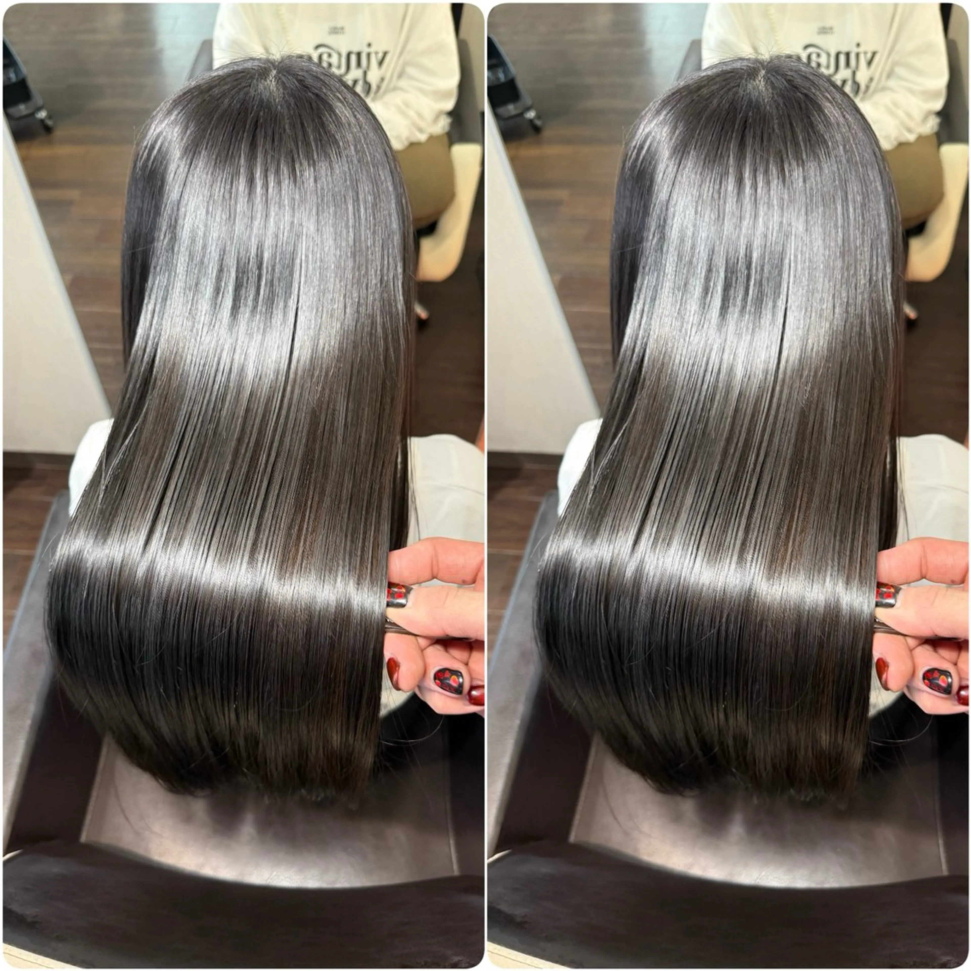 ロング カット 縮毛矯正 トリートメント ヘッドスパ 🌸ULTOWA🌸 髪質改善/縮毛/店長のヘアスタイル