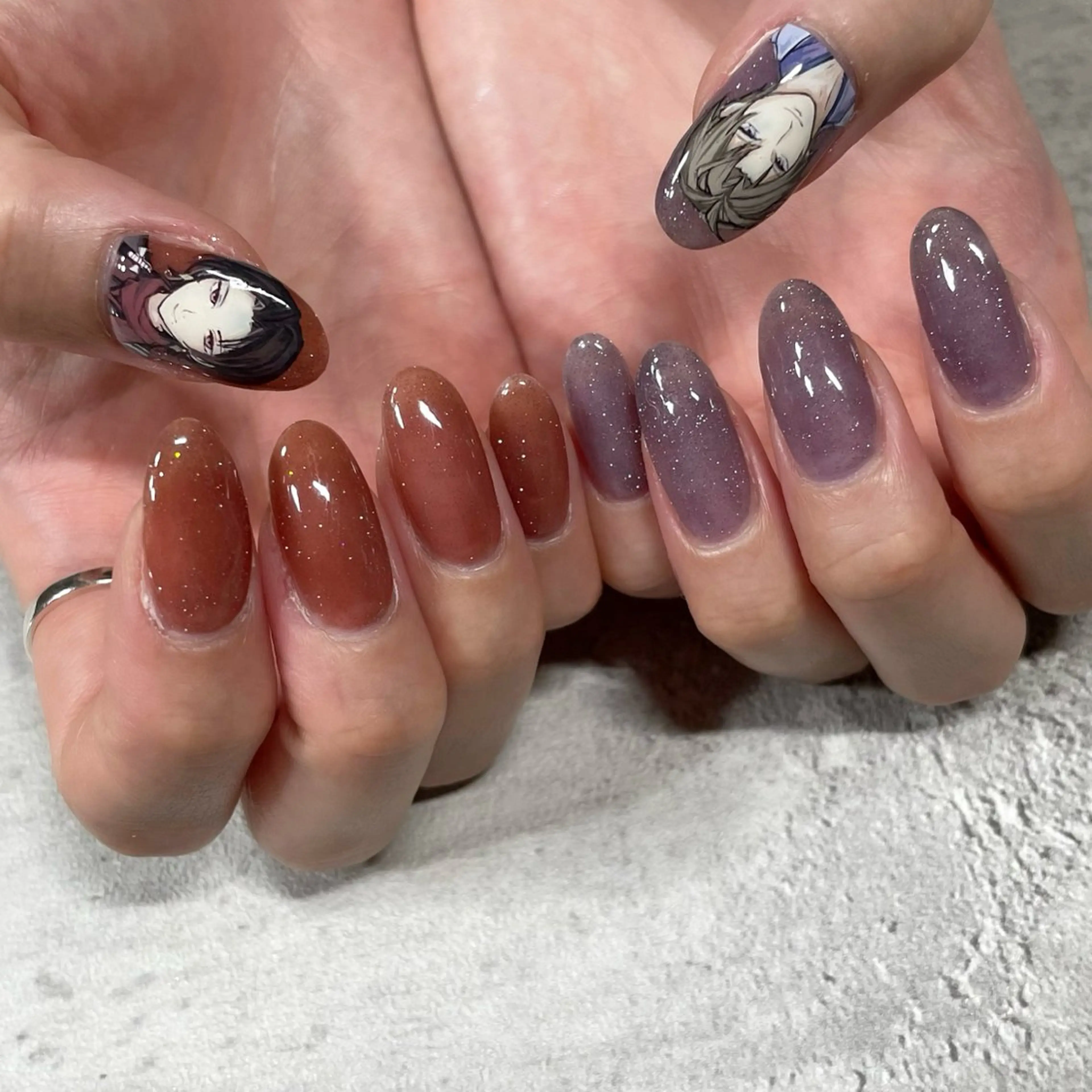 ネイル 東 千夏のネイルデザイン