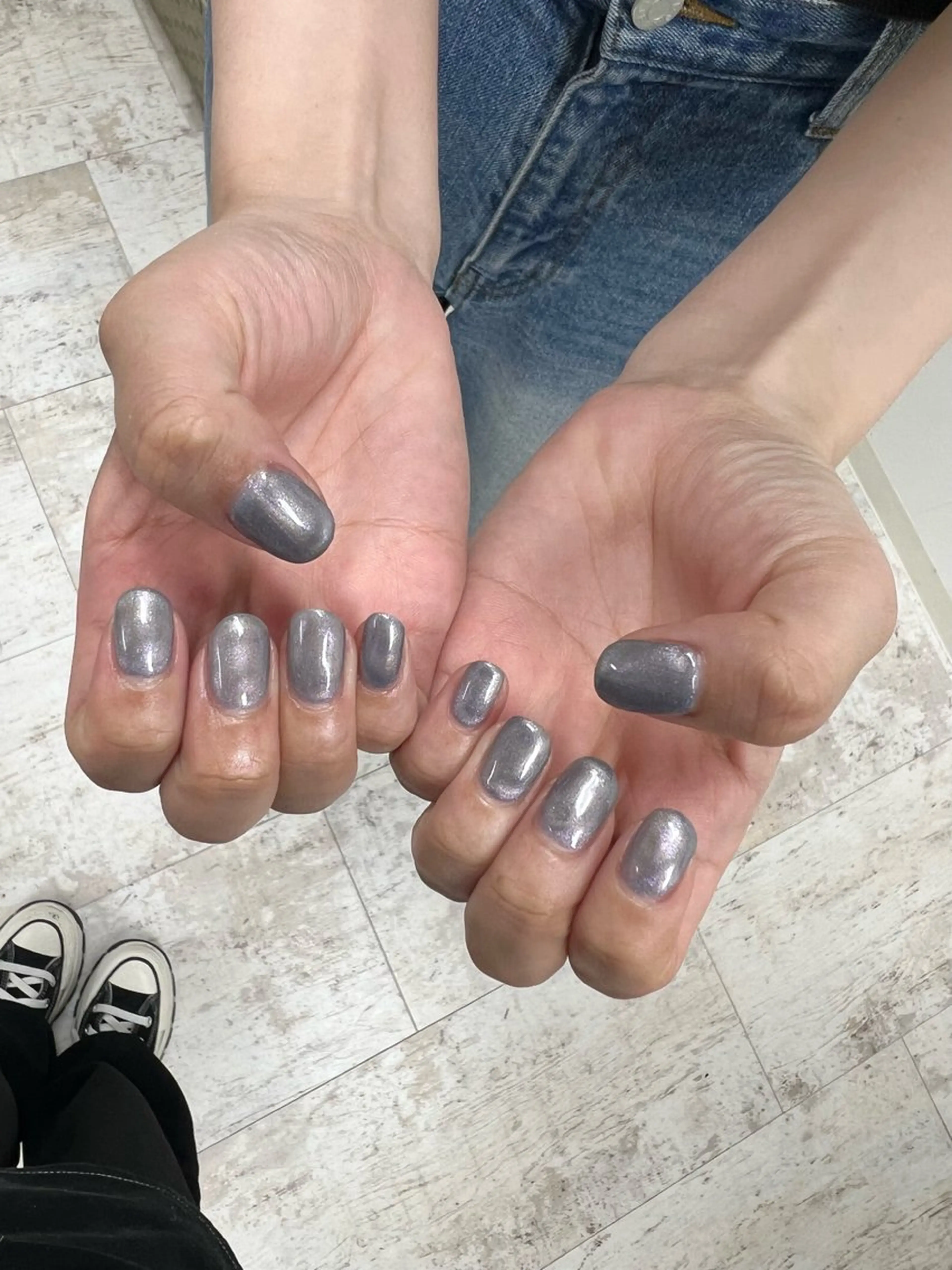 ネイル ワンカラーネイル マハロネイルサロン横浜店所属・吉田 里菜のネイルデザイン