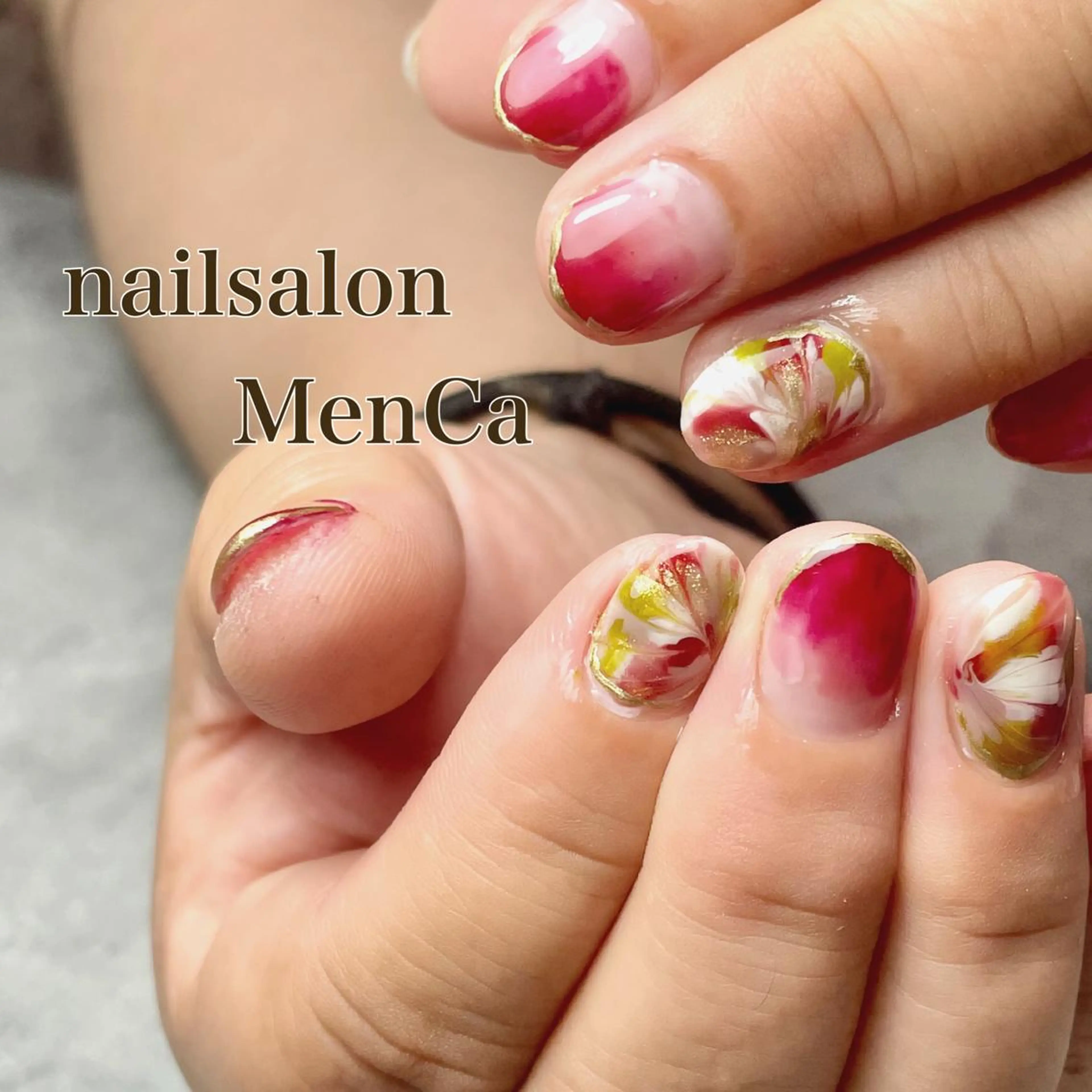 ネイル ハンドネイル 江崎 景子のネイルデザイン